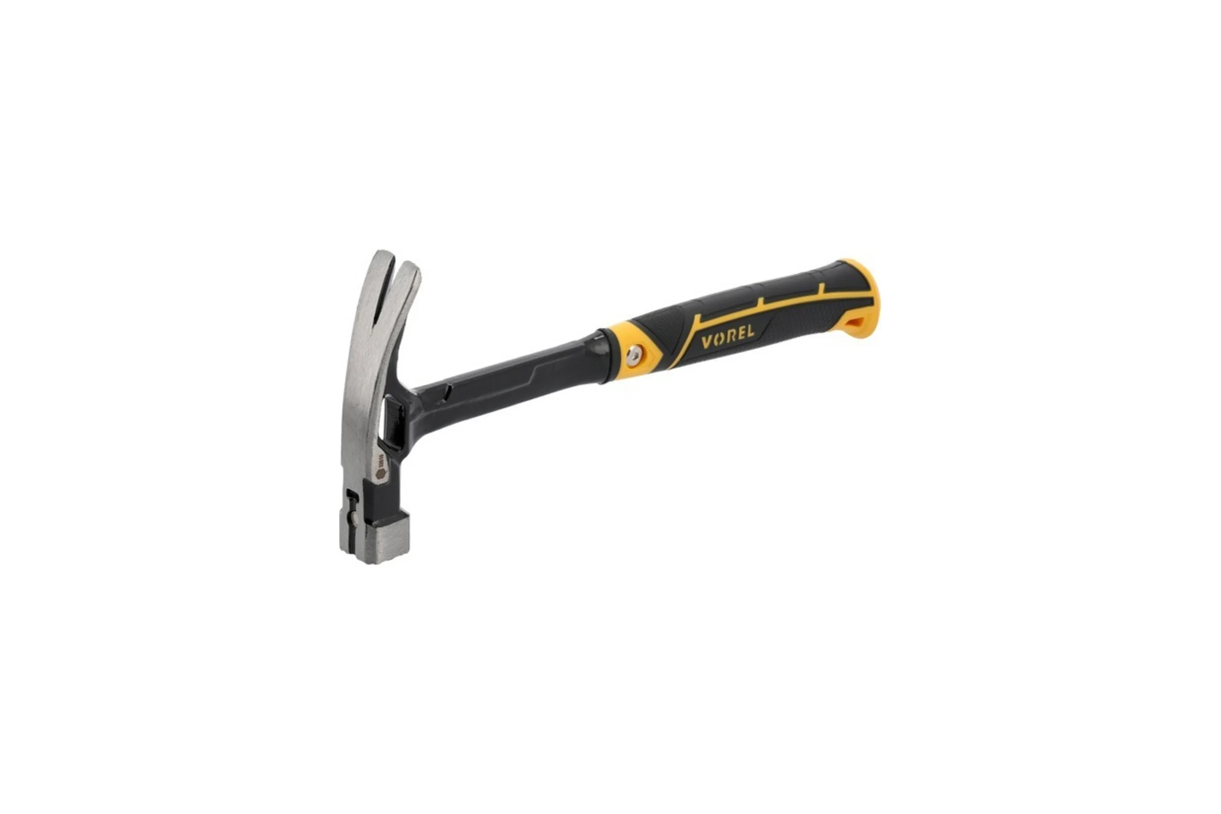 Молоток металлический VOREL 450 г, с магнитом 36210