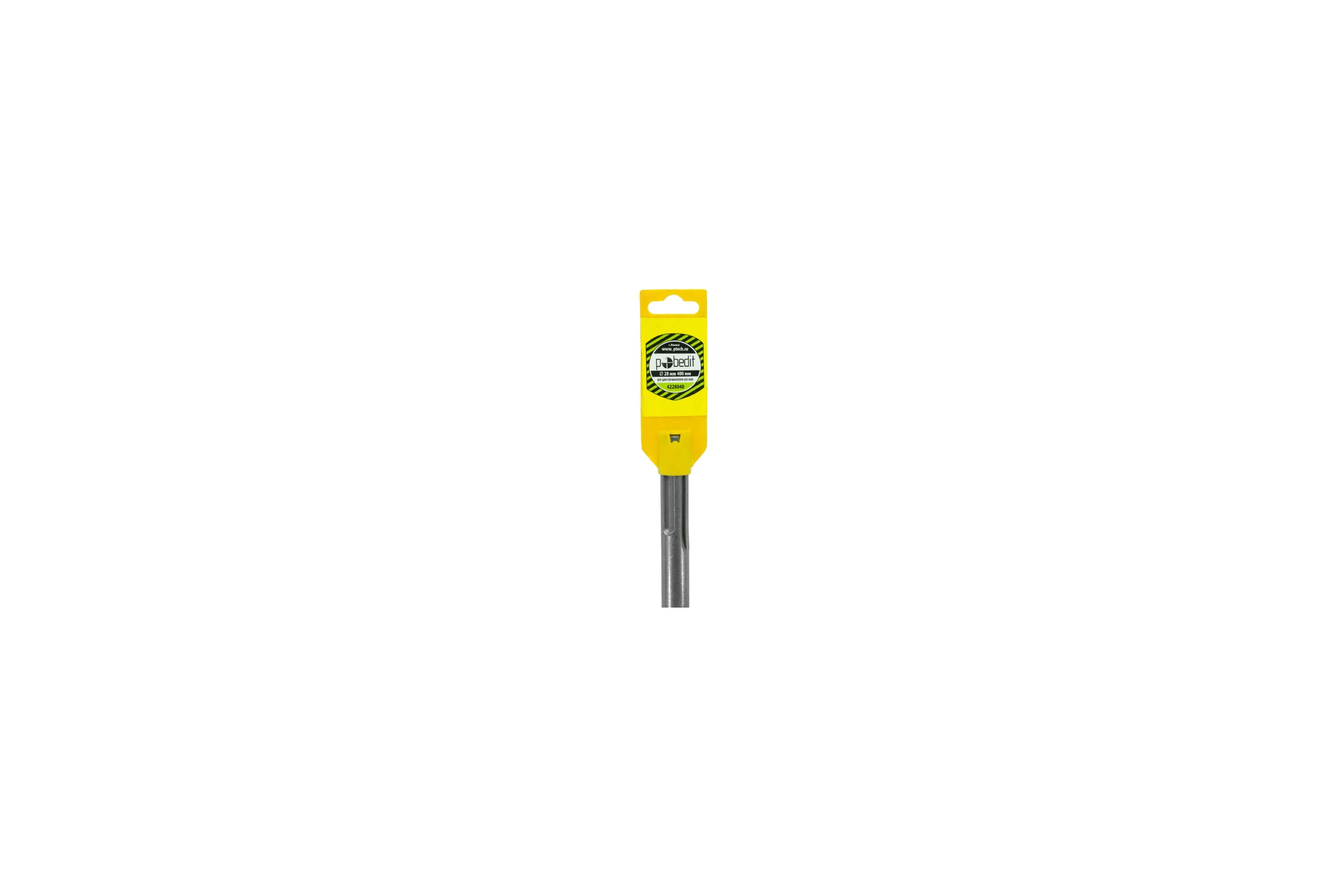 Бур SDS-MAX 28x400 мм с крестовой пластиной Pobedit 4228040