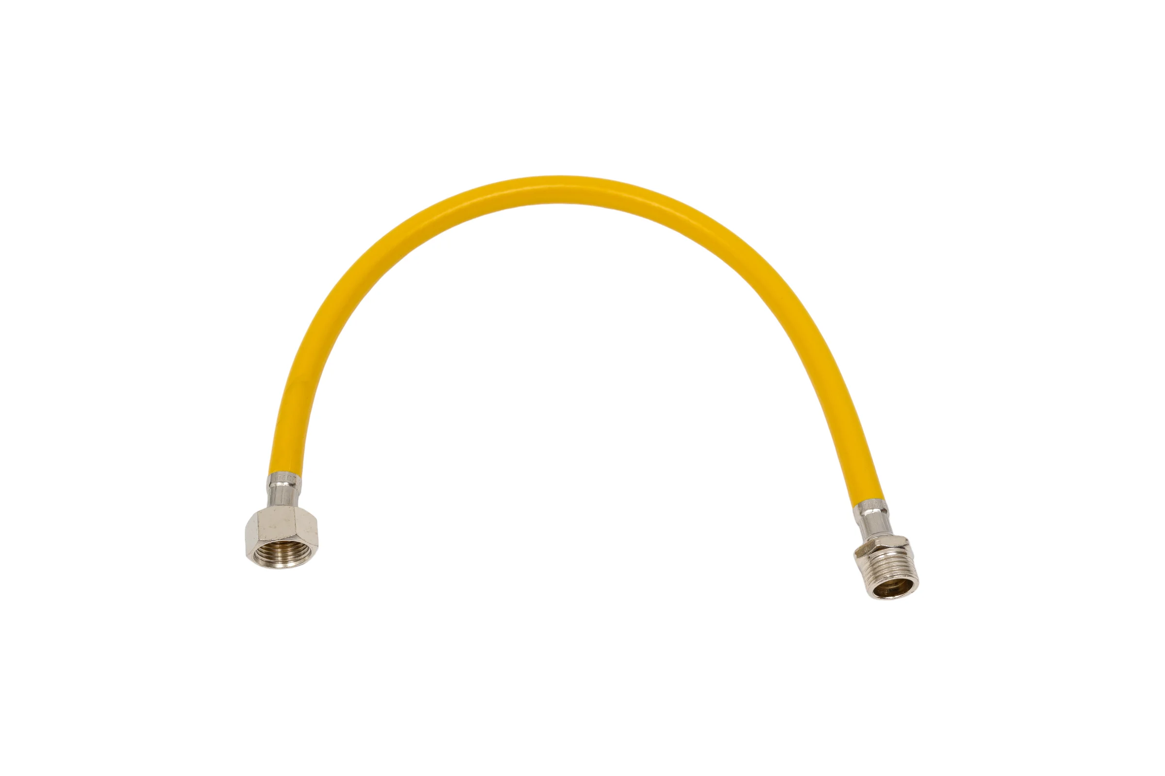 Шланг для газовых приборов Elka 1/2" х 0,5 м, в/н, ПВХ, желтый ИС.100508