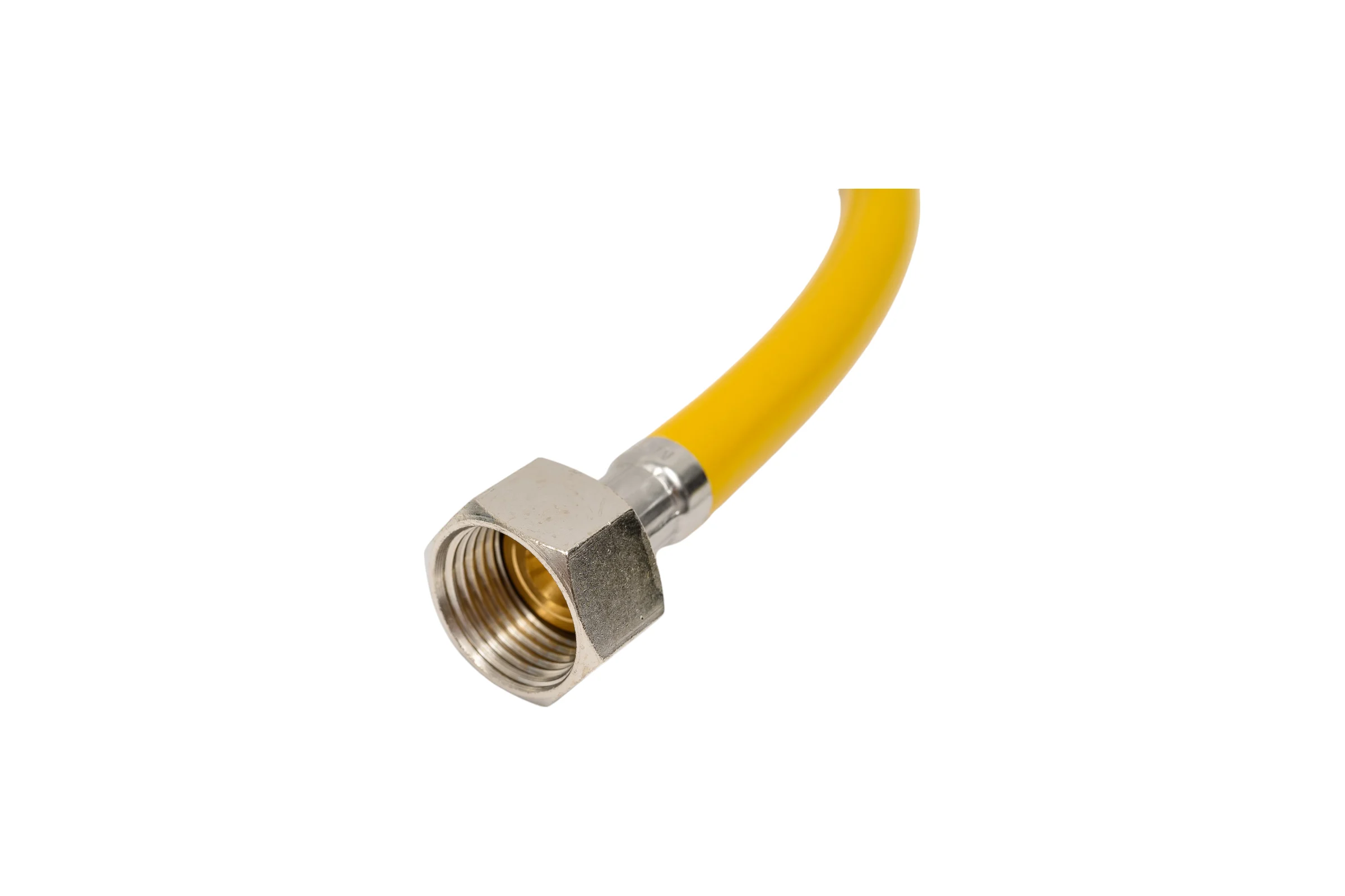 Шланг для газовых приборов Elka 1/2" х 0,5 м, в/н, ПВХ, желтый ИС.100508