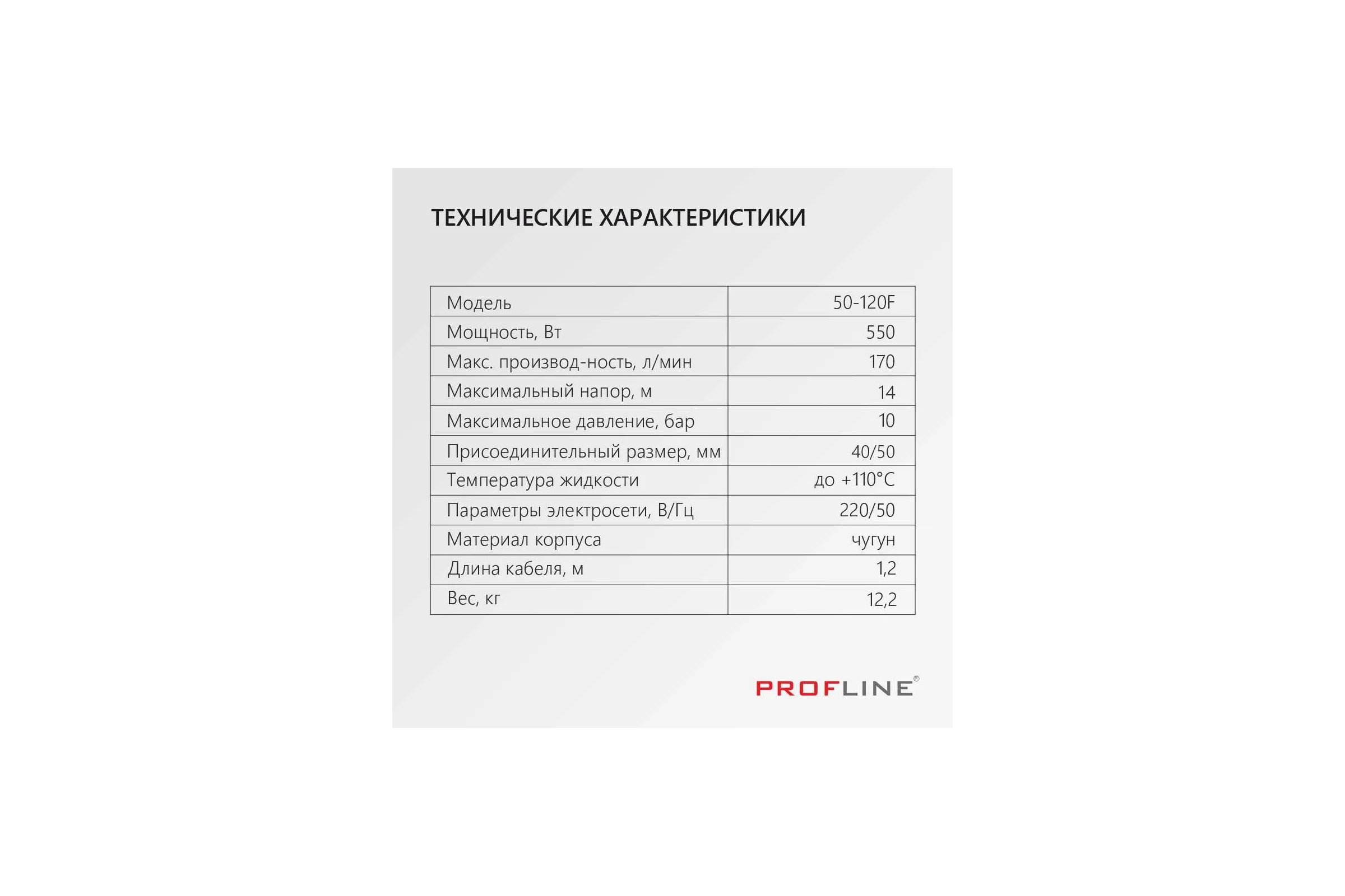 Насос циркуляционный фланцевый PROFLINE LUX 40-160F УТ-00048673