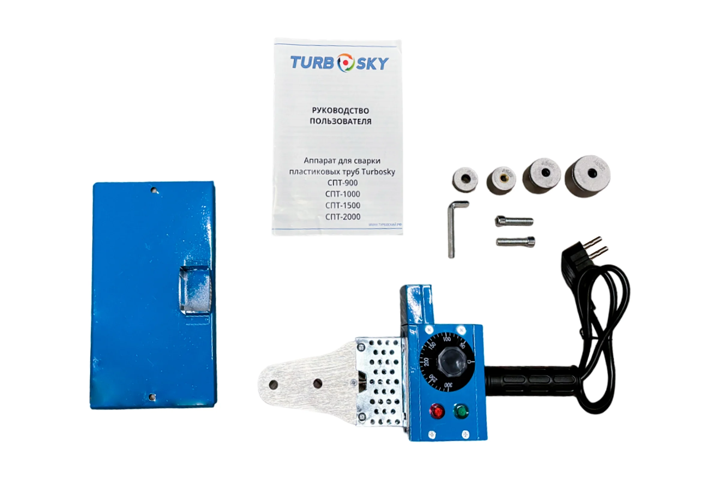 Аппарат для сварки пластиковых труб Turbosky СПТ-900 396