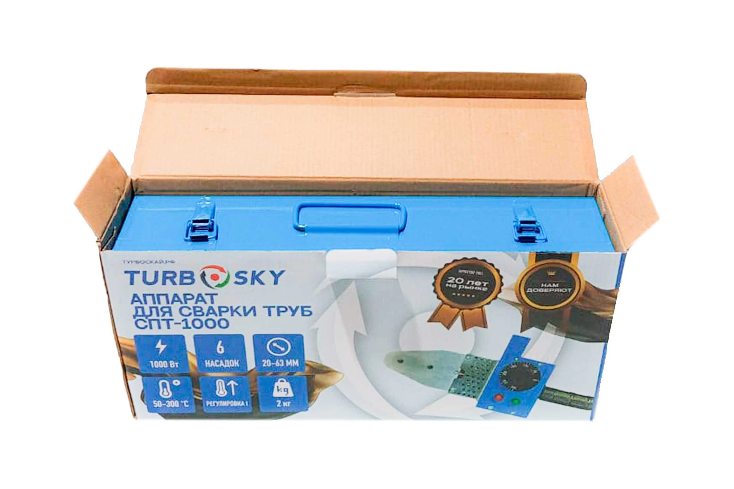 Аппарат для сварки пластиковых труб Turbosky СПТ-1000 395