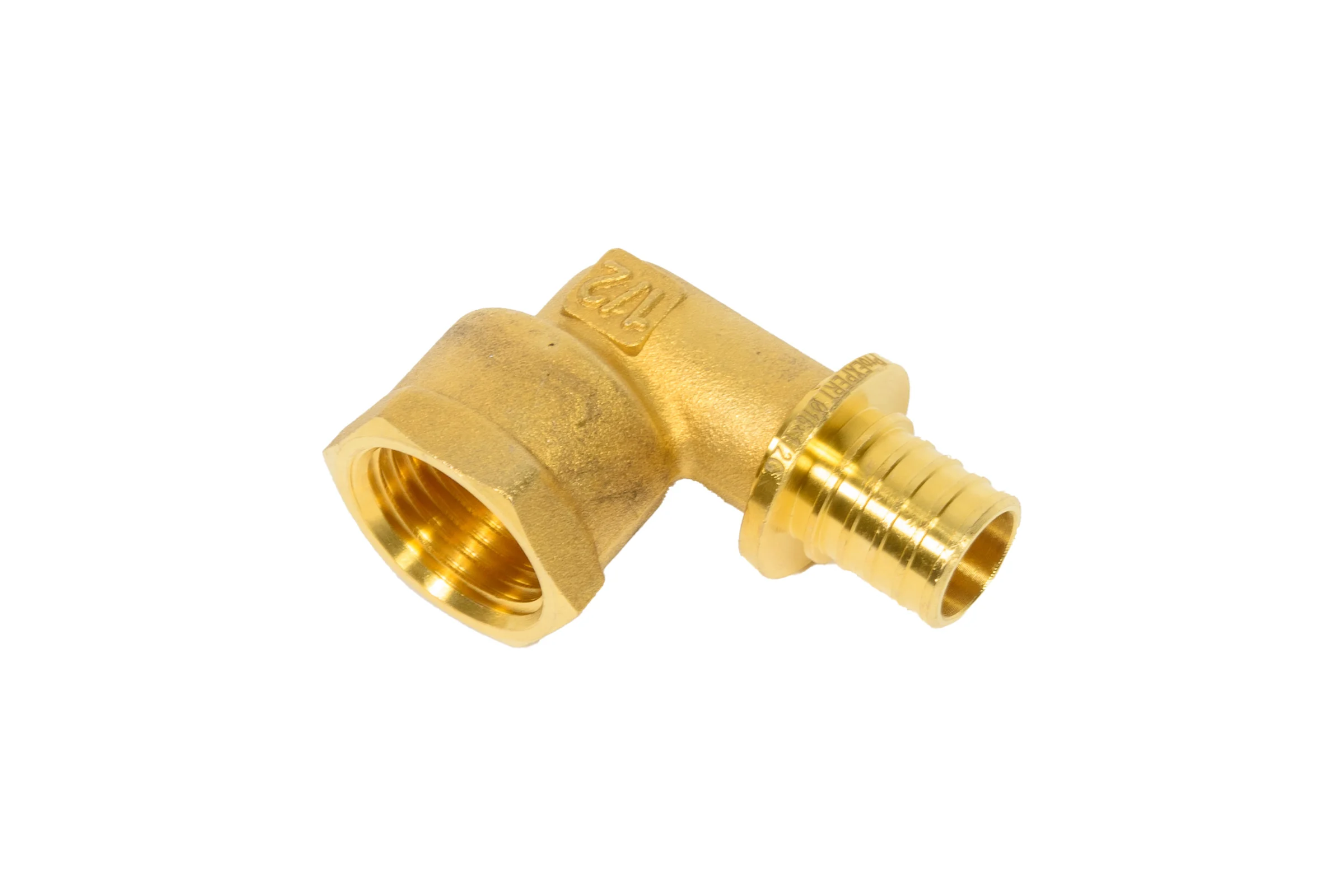 Аксиальный комбинированный уголок PROEXPERT ВР 16x1/2" латунь AUK901612G