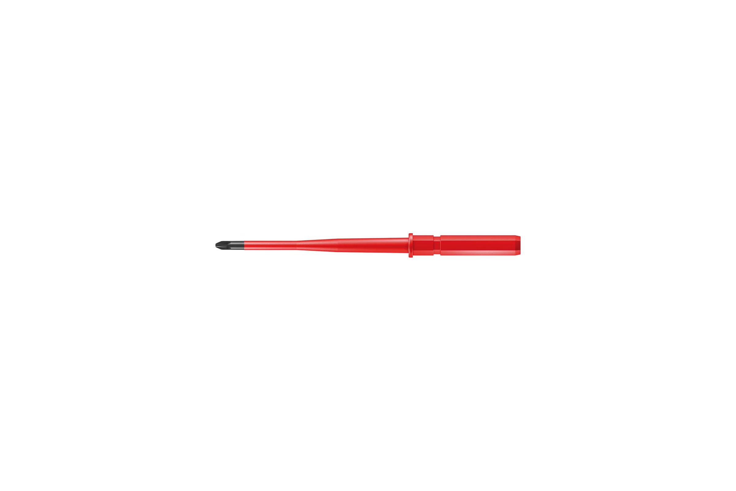 Сменная тонкая отвёртка WERA Kraftform Kompakt VDE 65 iS PZ/S PlusMinus PZ/S 2x154 мм WE-003448