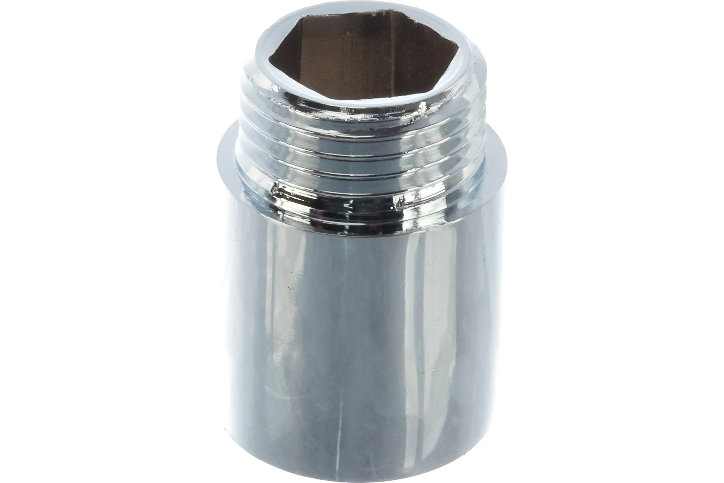 Удлинитель FV-PLAST FV-Brass 1/2 ХРОМ 1/2х25 мм AA457012025