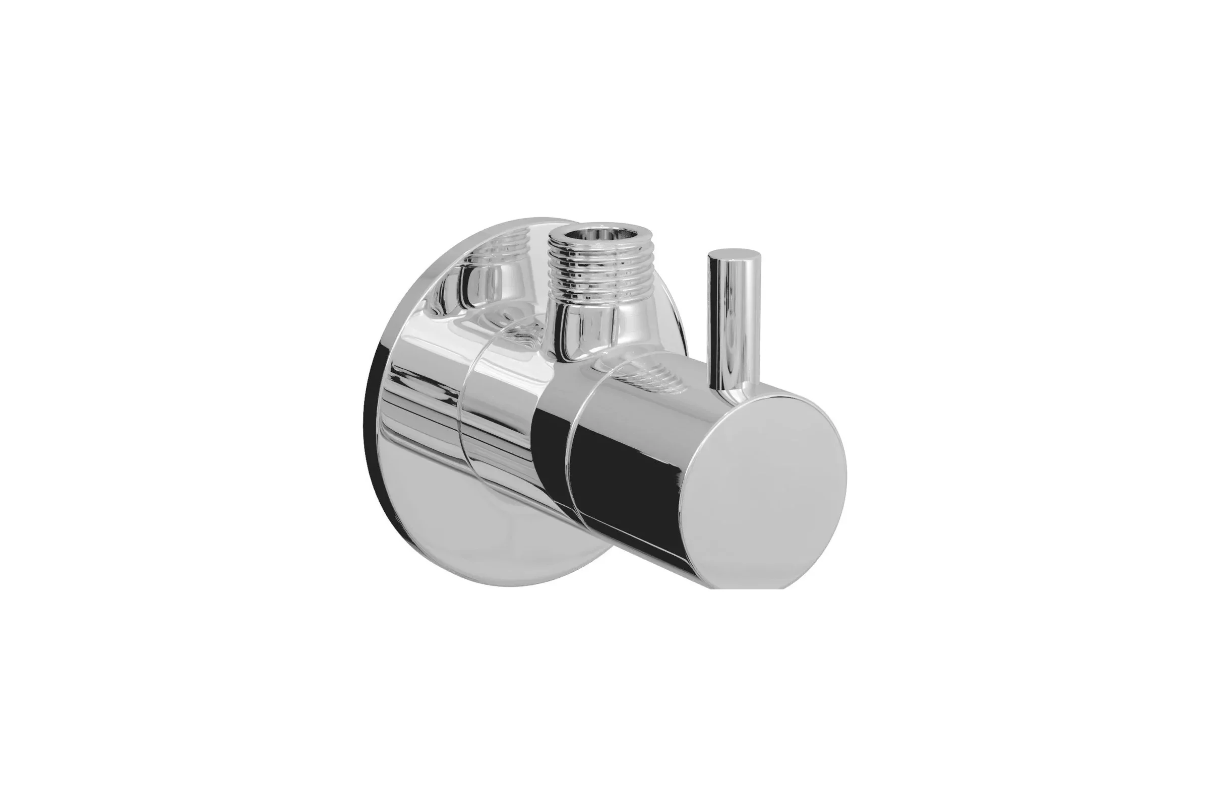 Вентиль угловой универсальный Ravak с цанговым зажимом 1/2x3/8 K хром X01827