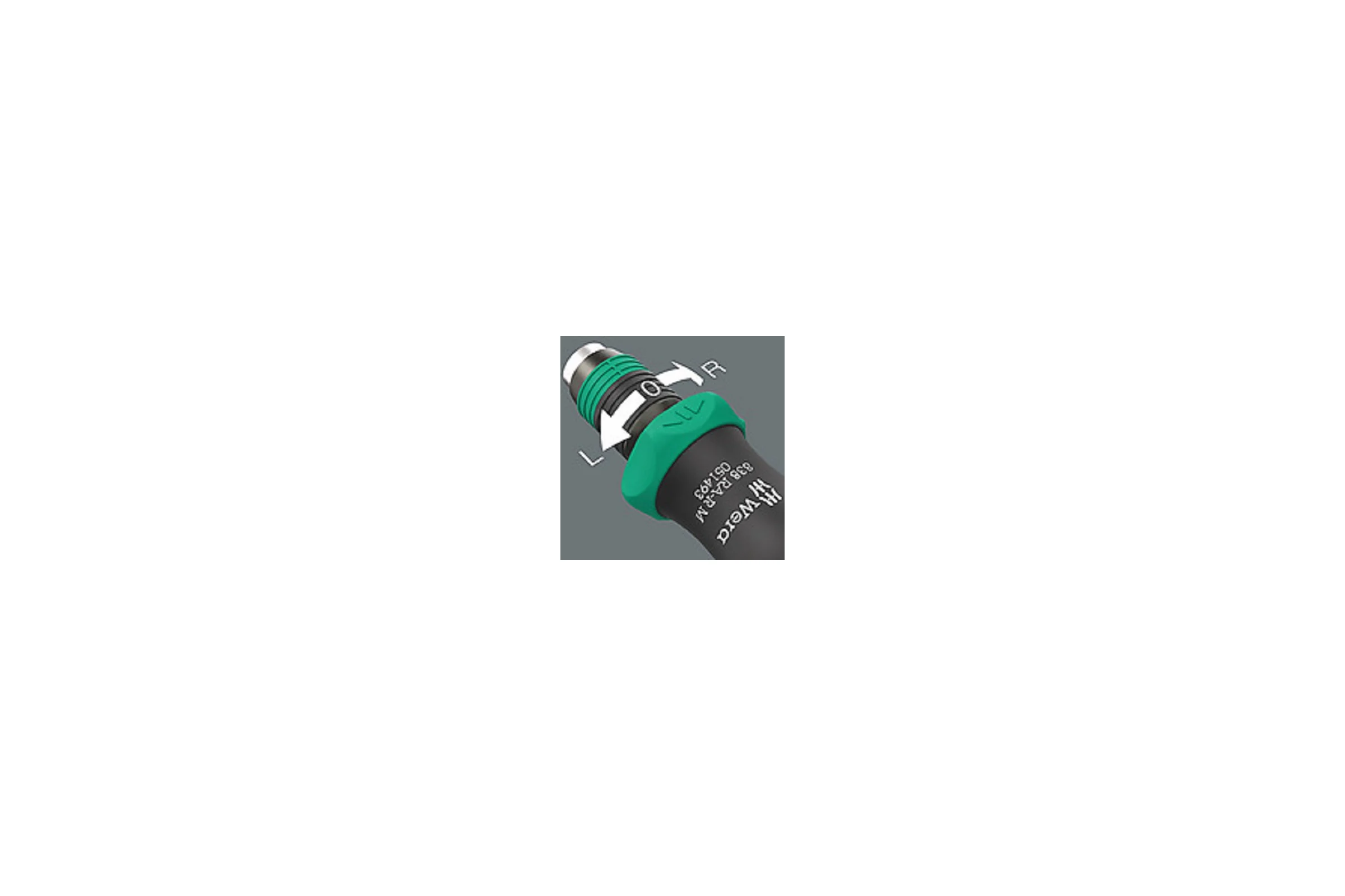 Ручка-битодержатель с функцией трещотки WERA 838 RA-R M 1/4" WE-051493