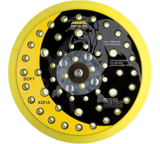 Диск-подошва Abranet Backing Pad (150 мм; 5/16"; 51 отв-е) MIRKA 8297692111