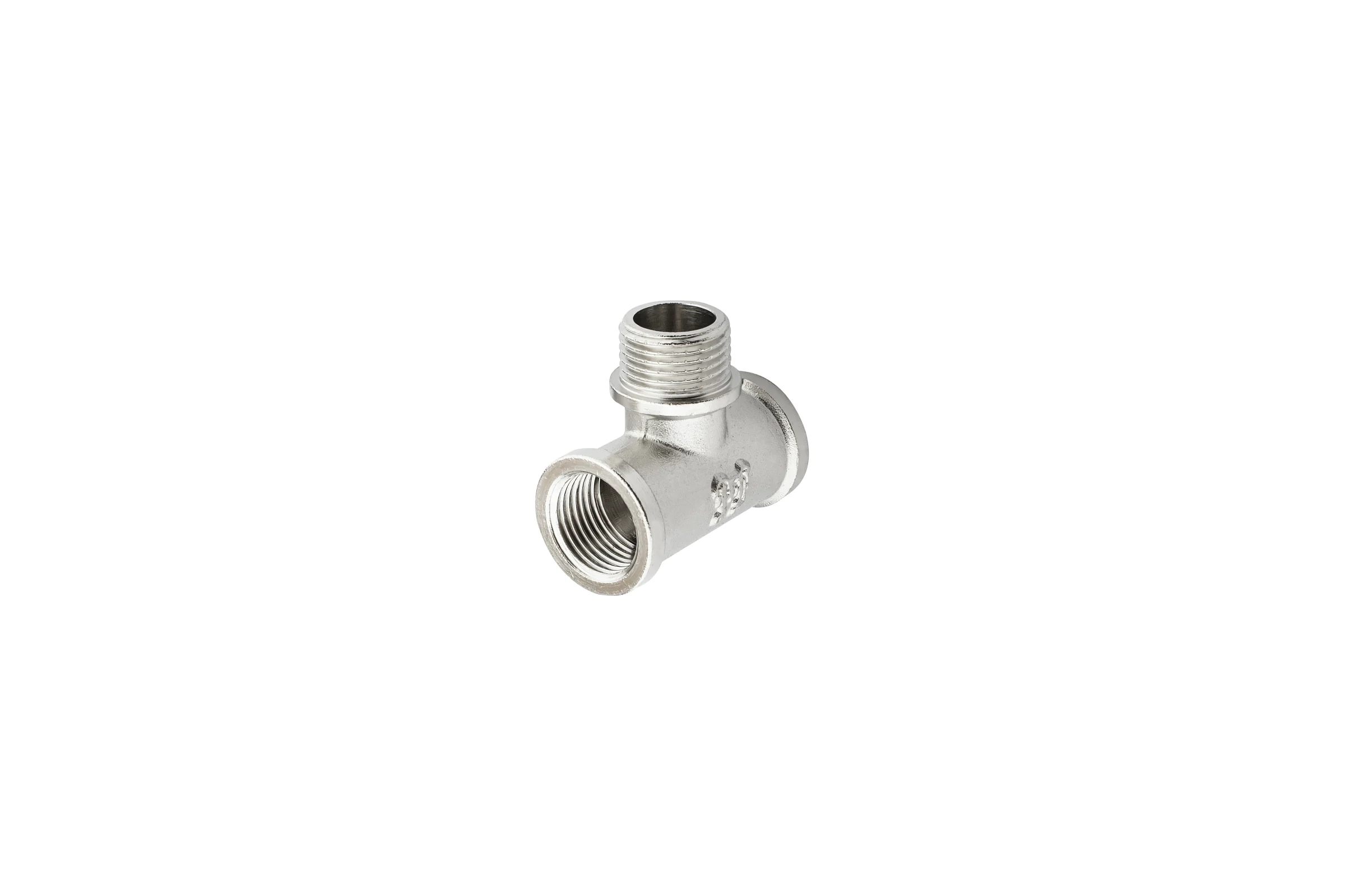 Тройник никелированный PROFACTOR в/н/в 1/2" PF TF 172