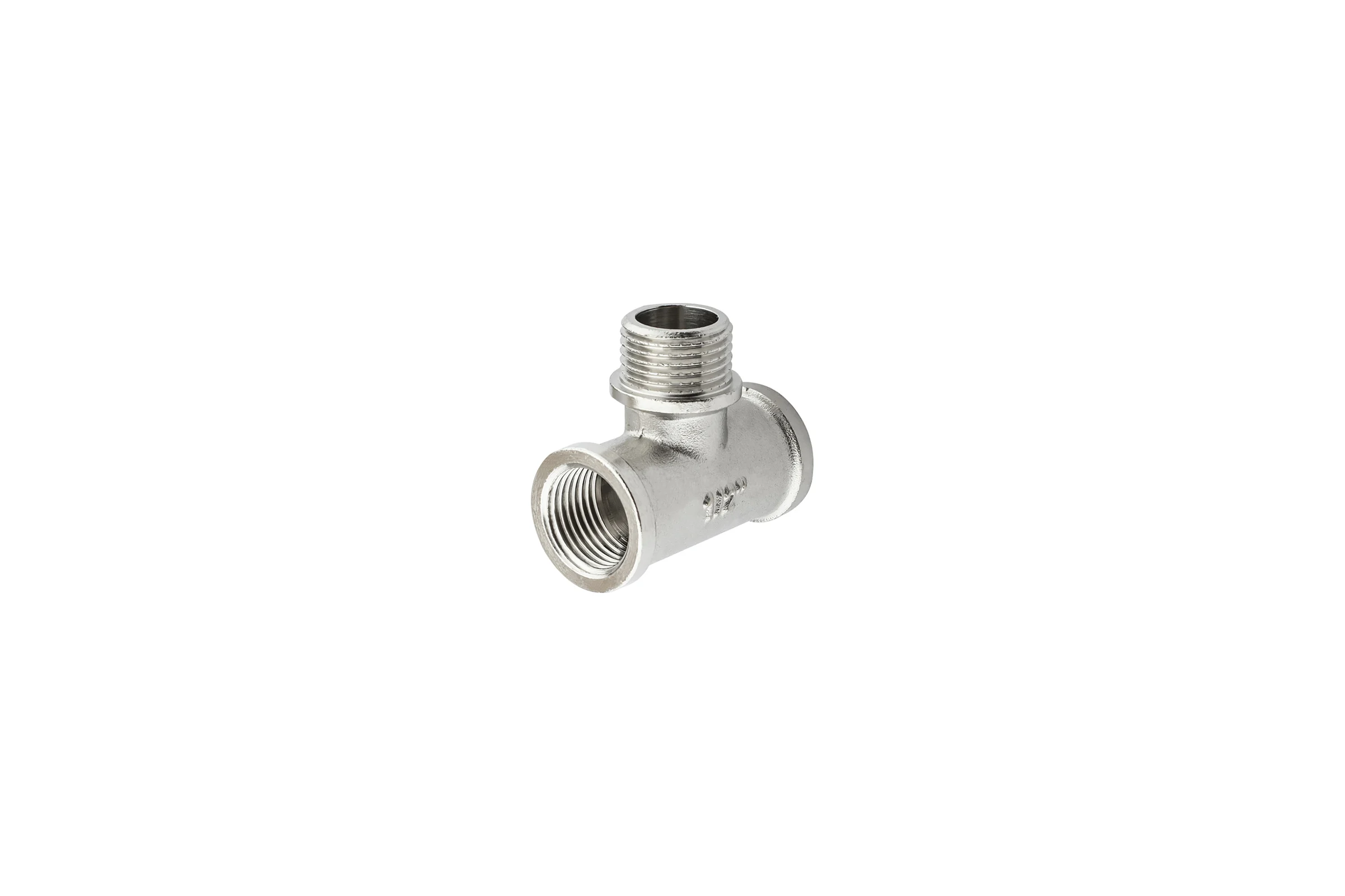 Тройник никелированный PROFACTOR в/н/в 1/2" PF TF 172