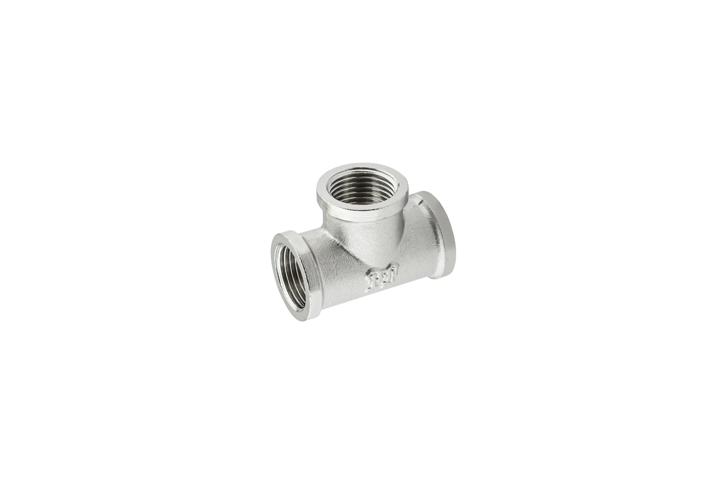 Тройник никелированный PROFACTOR в/в/в 1/2" PF TF 151