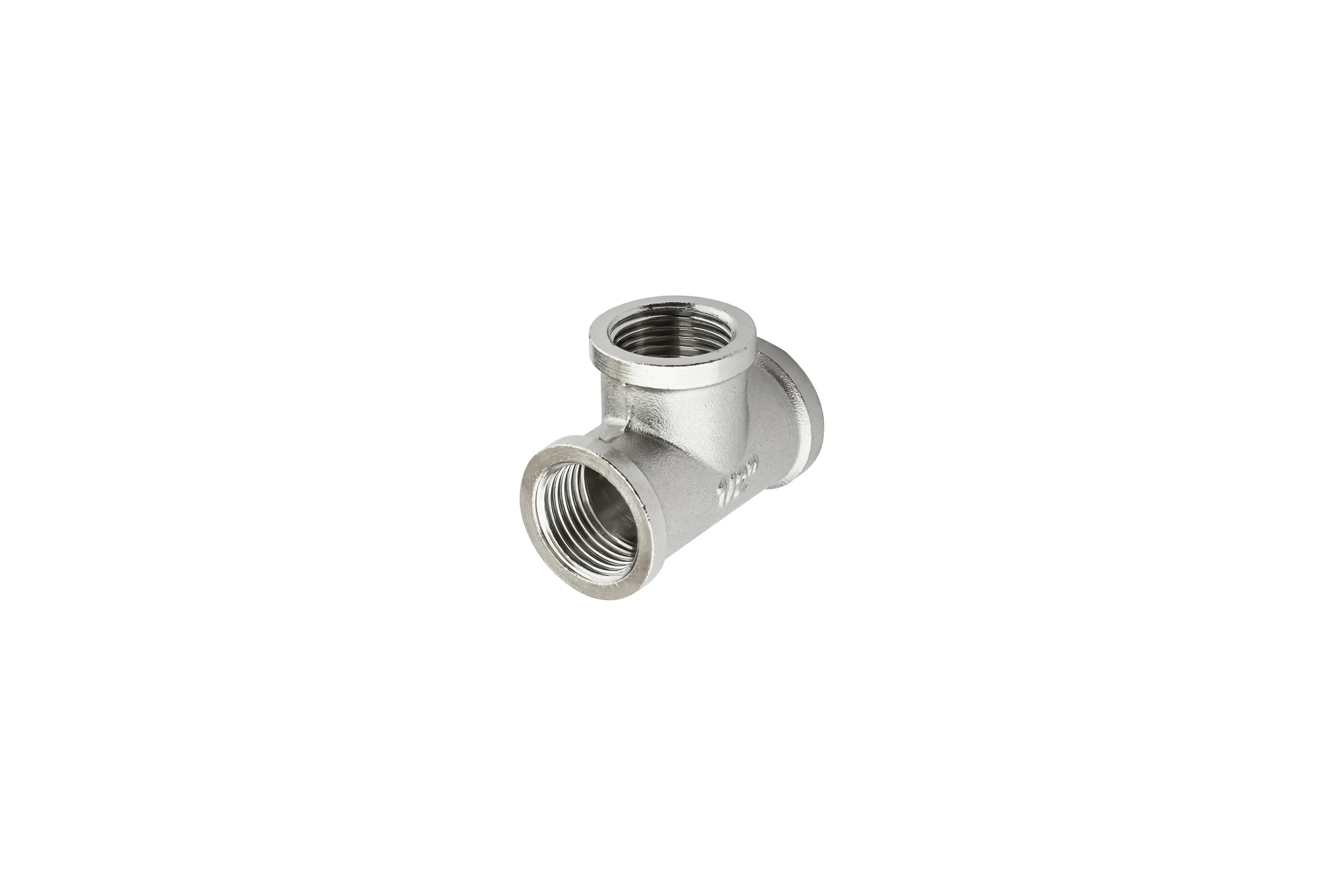 Тройник никелированный PROFACTOR в/в/в 1/2" PF TF 151