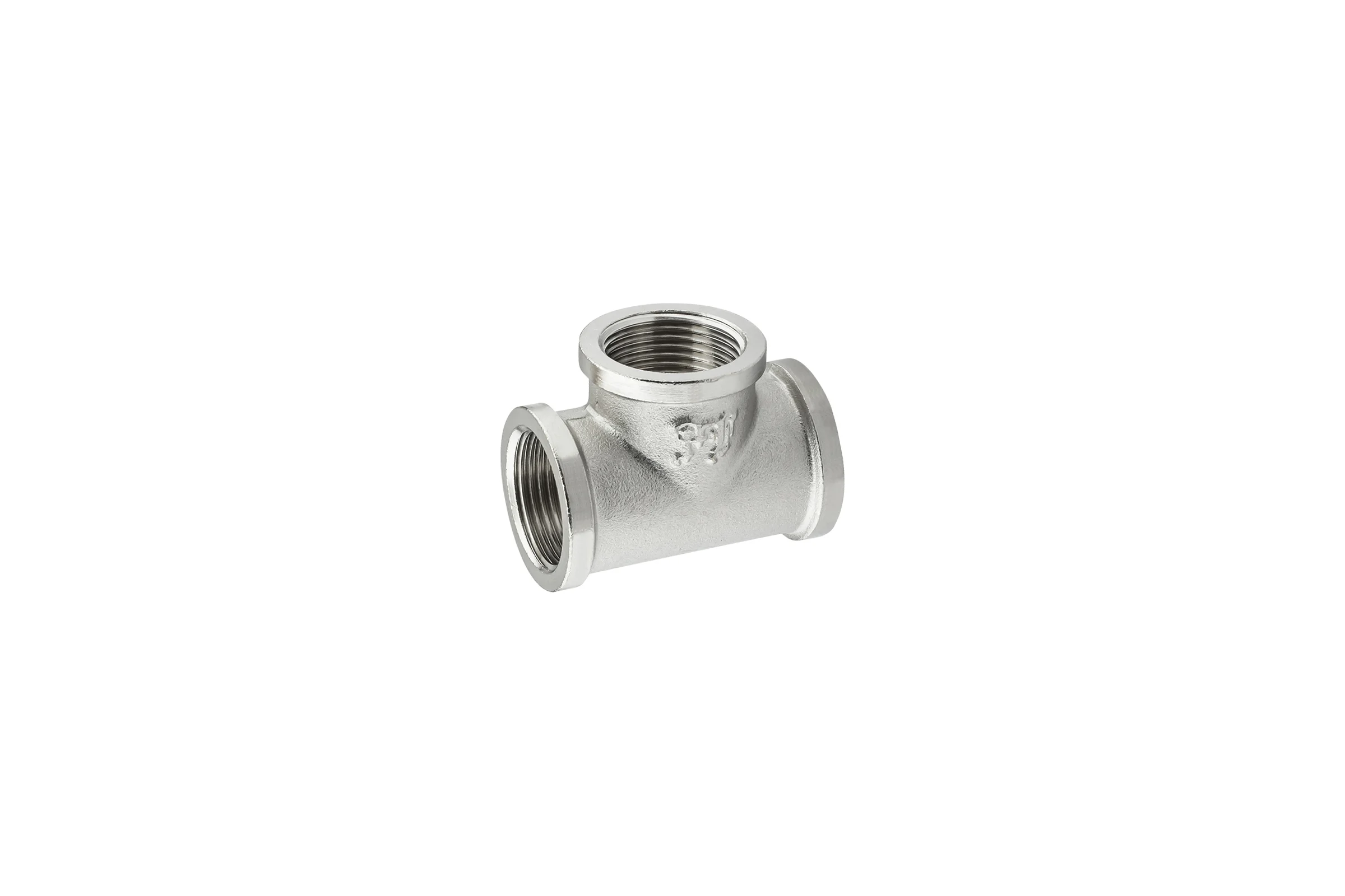 Тройник никелированный PROFACTOR в/в/в 3/4" PF TF 153
