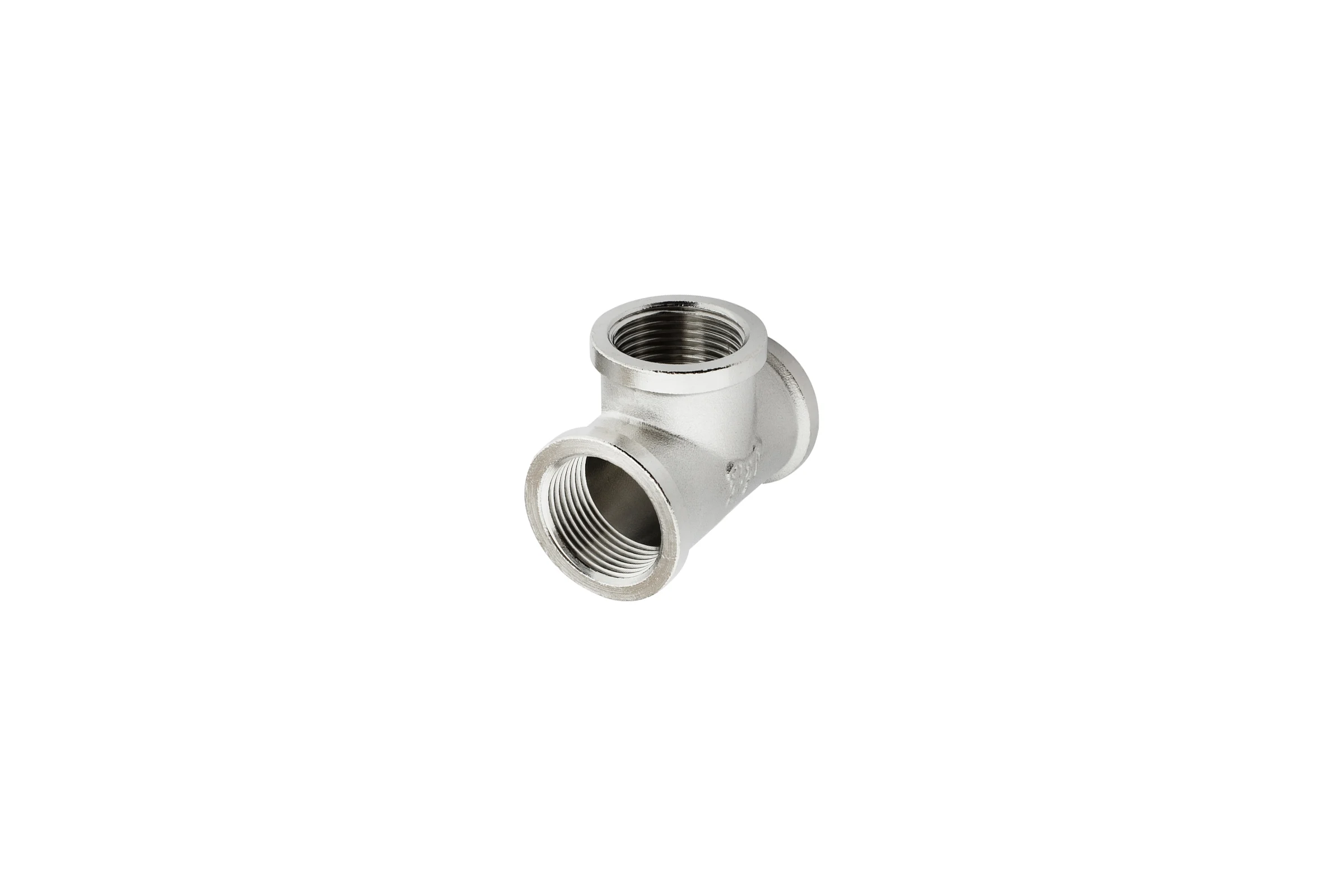 Тройник никелированный PROFACTOR в/в/в 3/4" PF TF 153