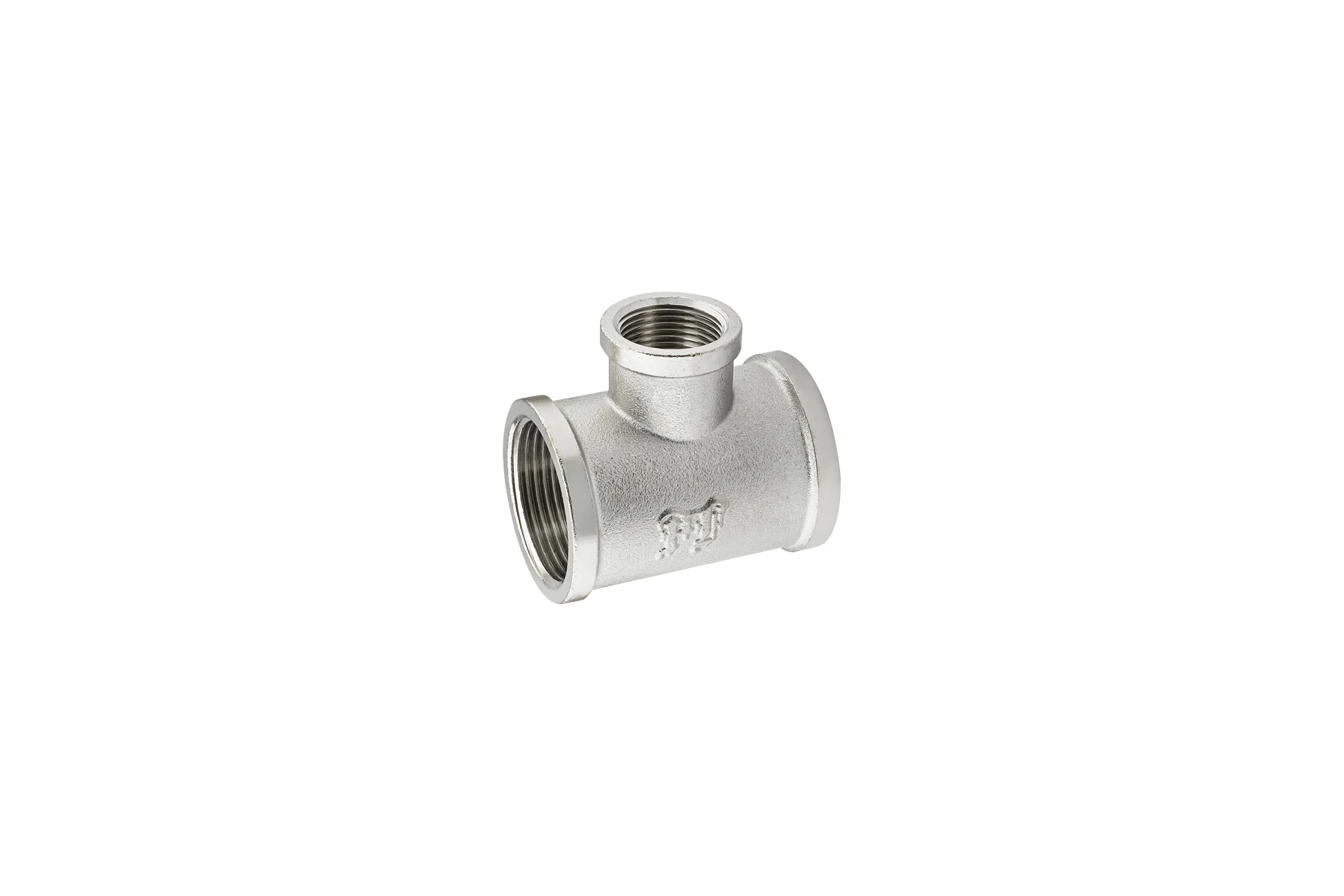Тройник никелированный PROFACTOR 1 1/4" x 3/4" x 1 1/4" PF TF 161