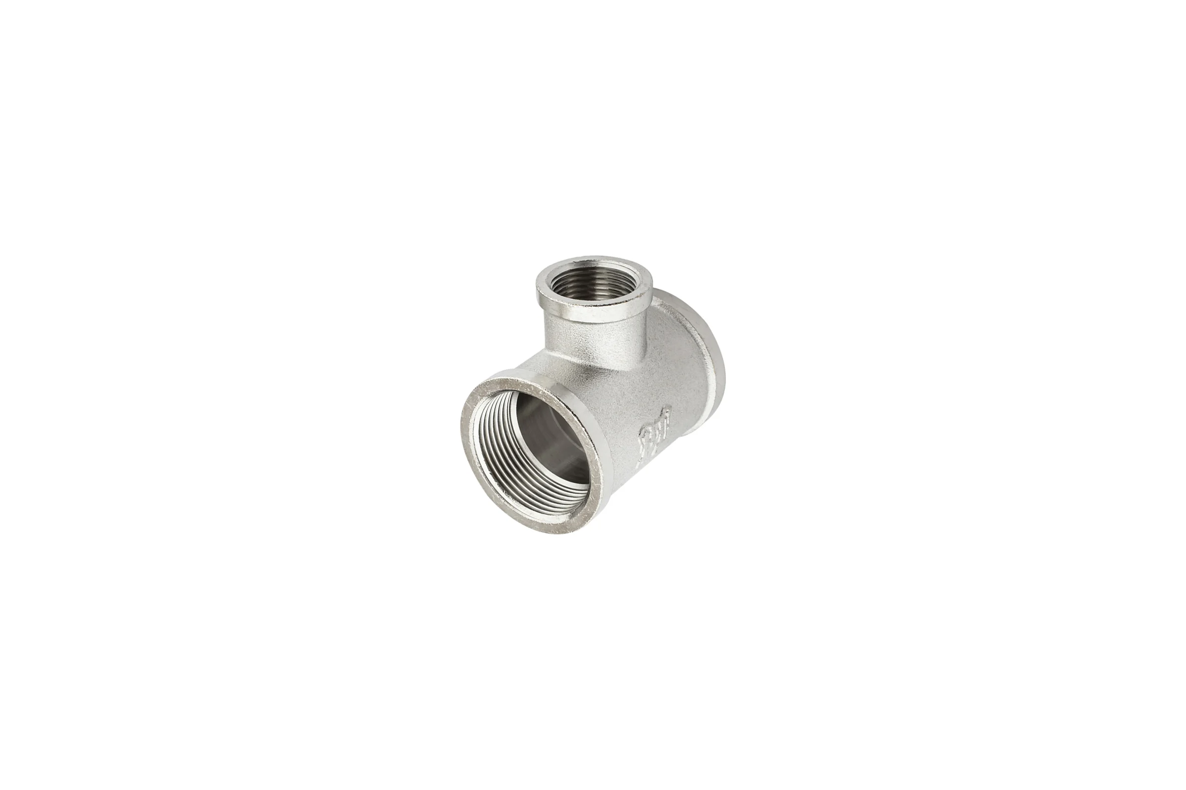 Тройник никелированный PROFACTOR 1 1/4" x 3/4" x 1 1/4" PF TF 161