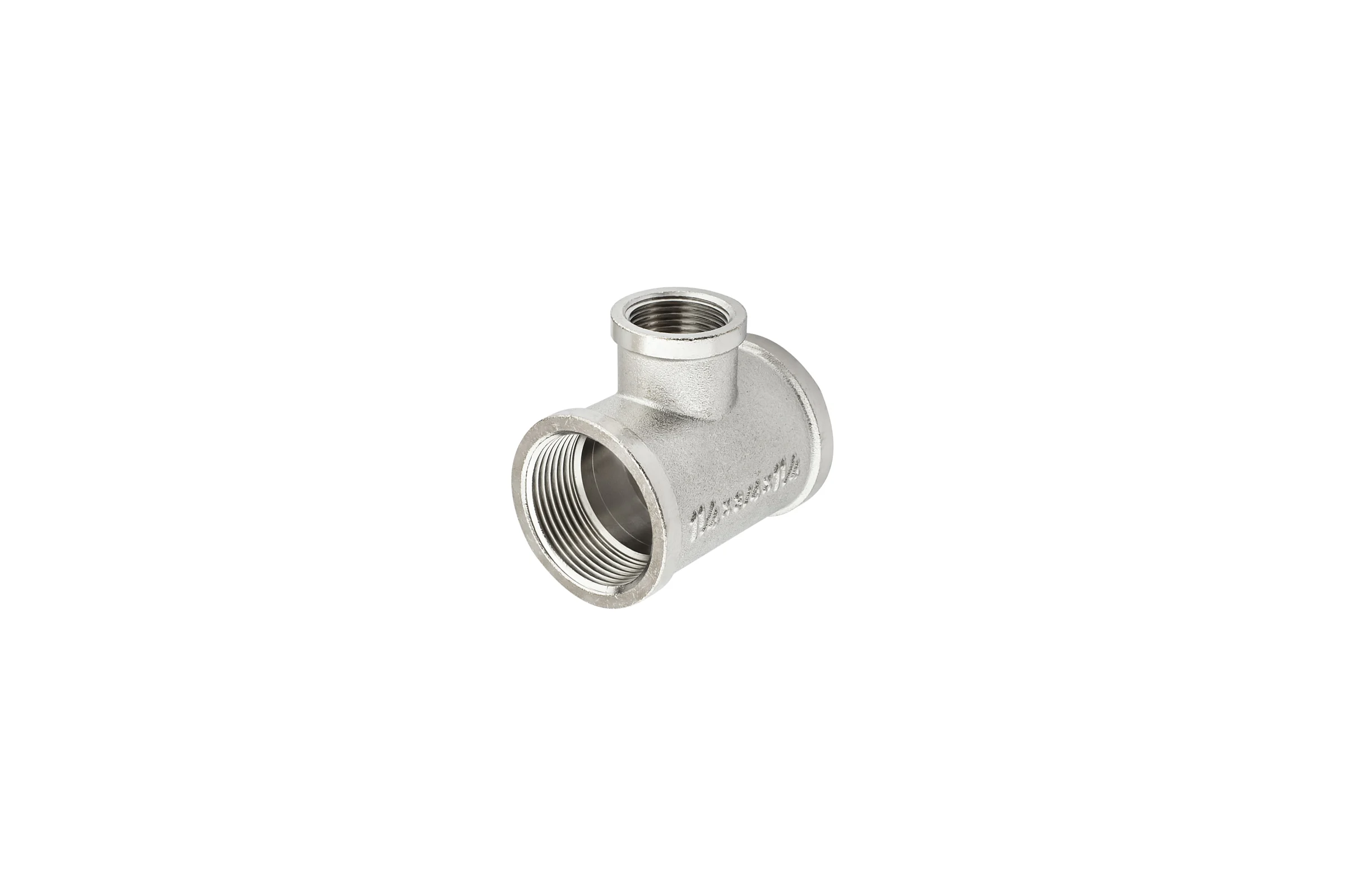 Тройник никелированный PROFACTOR 1 1/4" x 3/4" x 1 1/4" PF TF 161