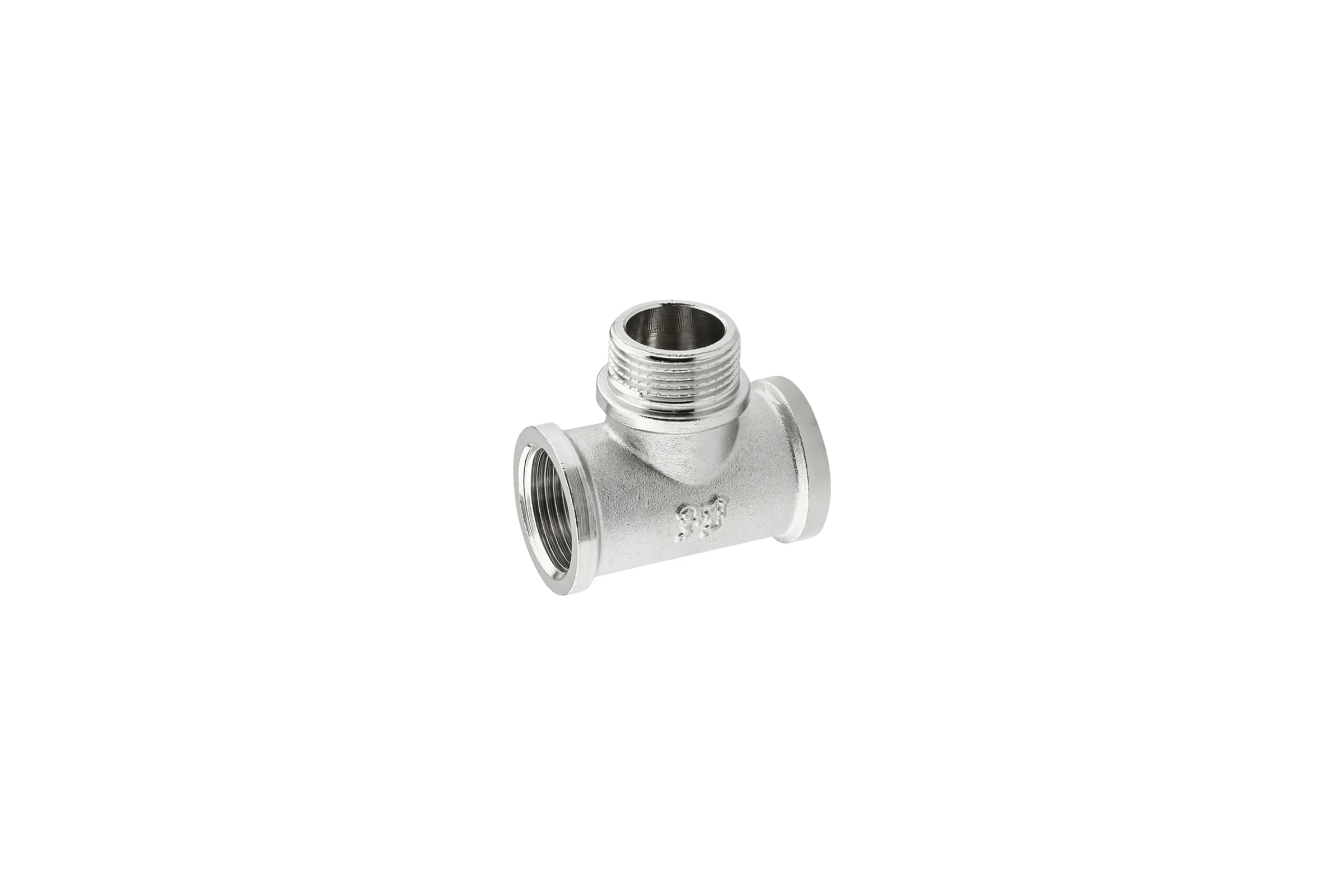 Тройник никелированный PROFACTOR в/н/в 3/4" PF TF 173