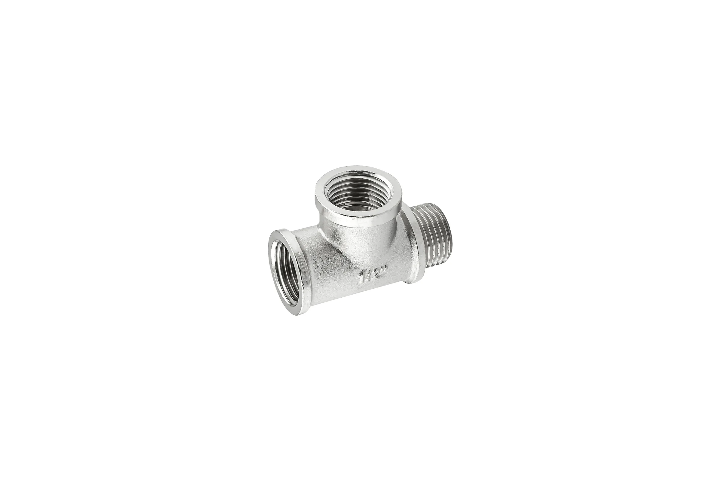 Тройник никелированный PROFACTOR в/в/н 1/2" PF TF 176