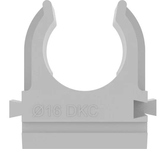 Держатель с защелкой DKC д16 мм упак 100 шт 51016