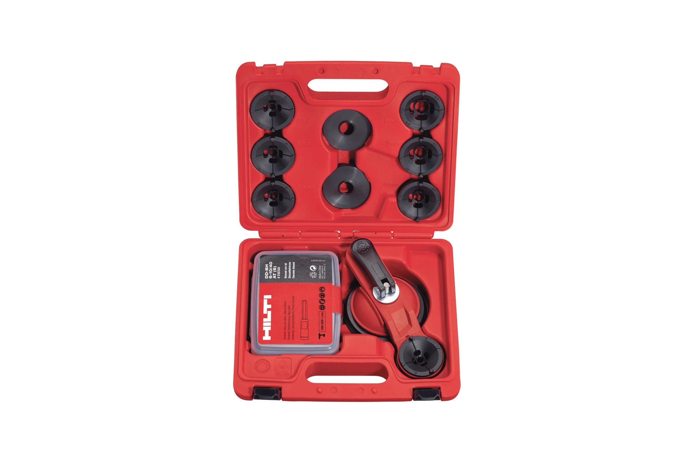 Набор коронок HEX 10 предметов Hilti 2233879