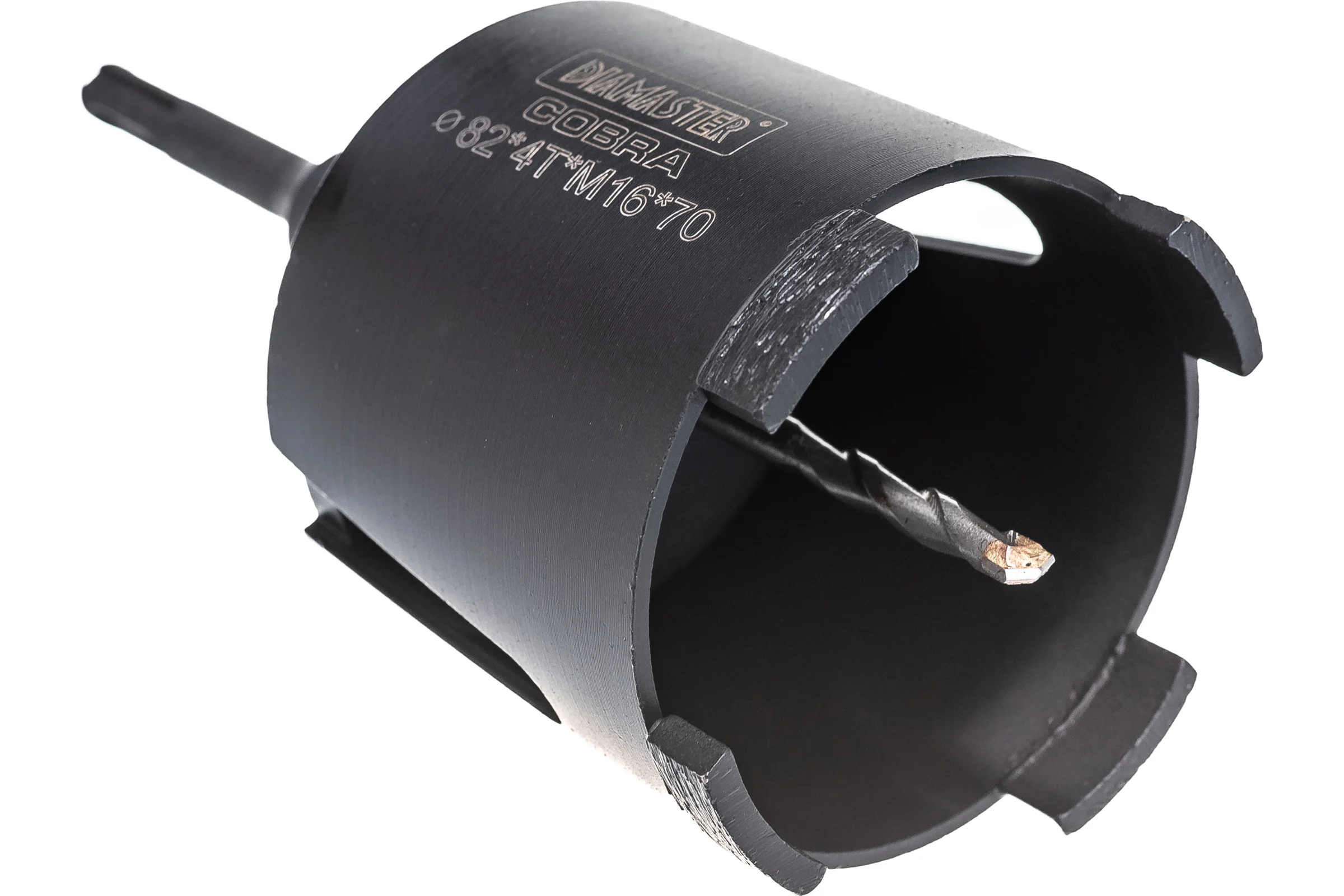 Коронка алмазная с переходником М16-SDS+ по железобетону Expert (82х70 мм) DIAMASTER 121.600.7226