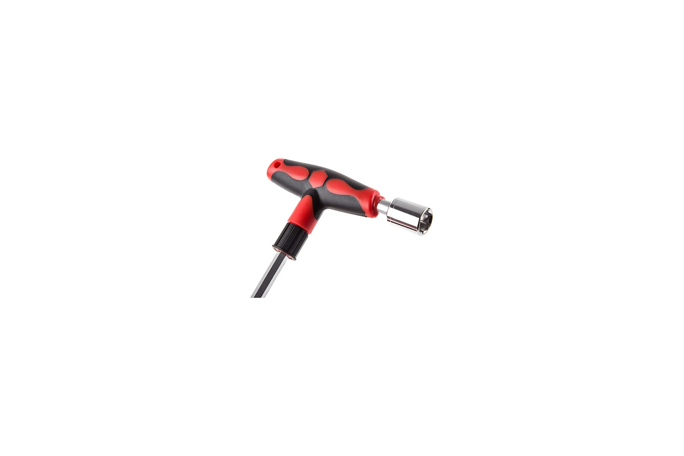Отвертка HAMMER Flex 601-027 с набором бит и головок 19 шт. Т-образная рукоятка, CRV 400834