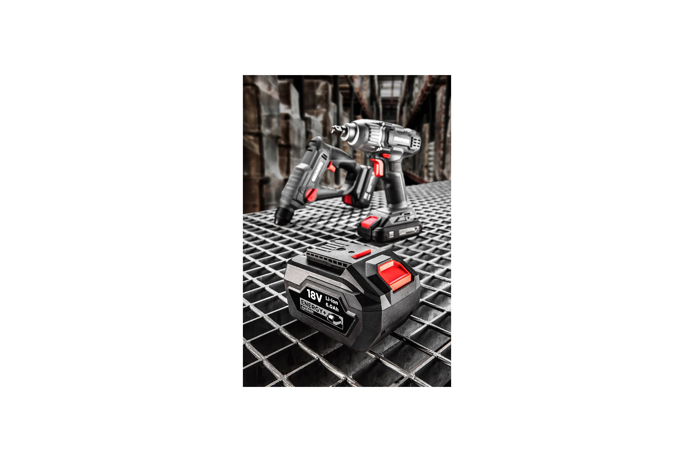 Батарея аккумуляторная Energy+ (18 В; Li-Ion; 6 Ач.) GRAPHITE 58G086