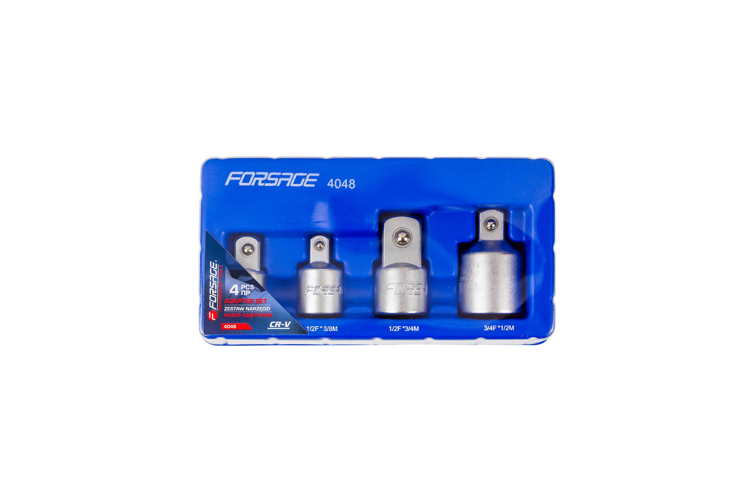 Набор адаптеров 4 предмета Forsage F-4048(58296)