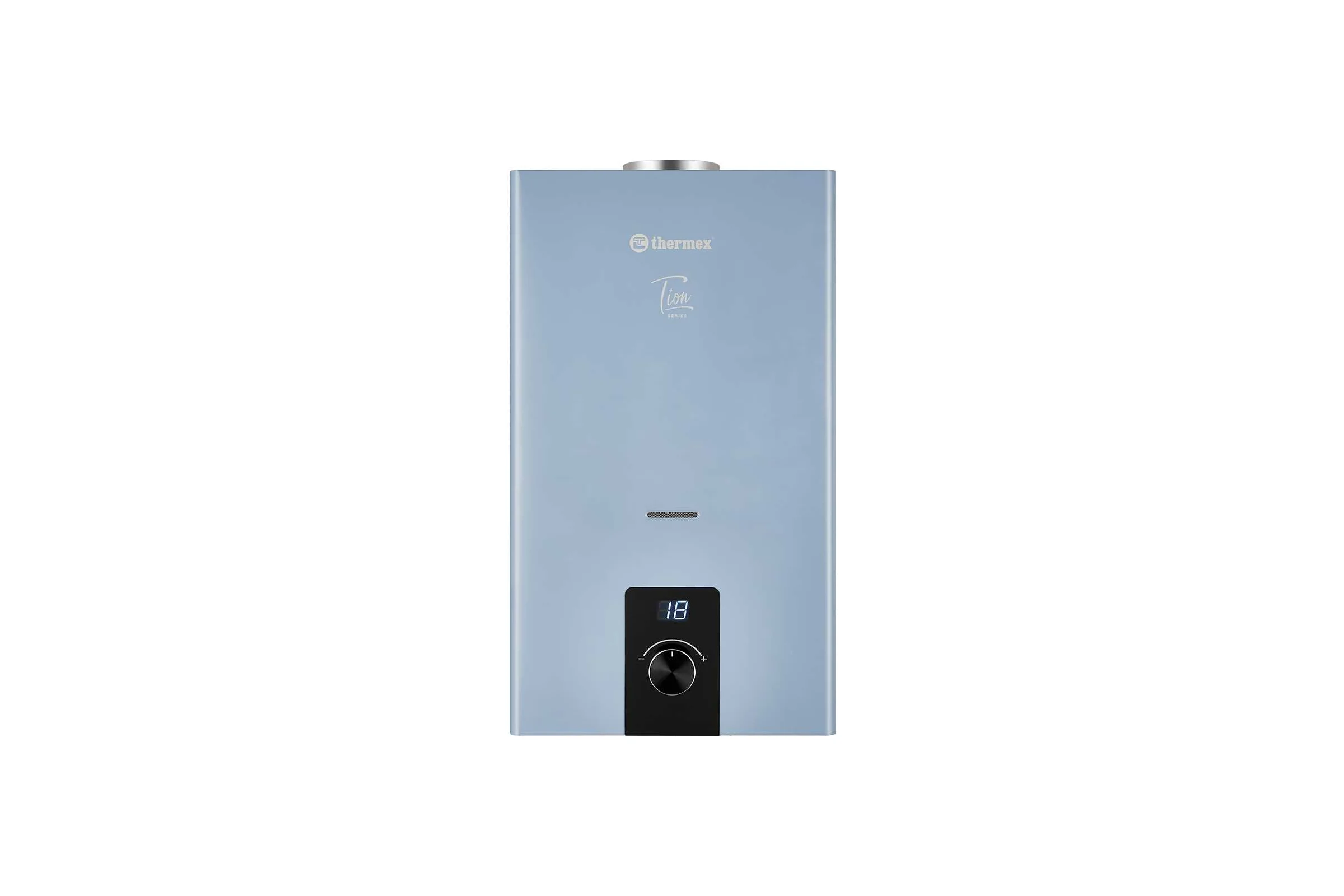 Водонагреватель газовый проточный бытовой THERMEX T 20 D (Silver Grey) ЭдЭБ05003