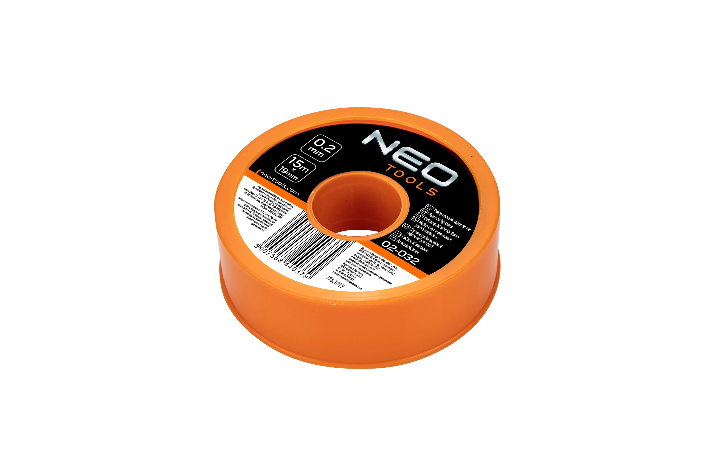 Фумлента NEO Tools 15 м x 19 мм x 0.2 мм 02-032