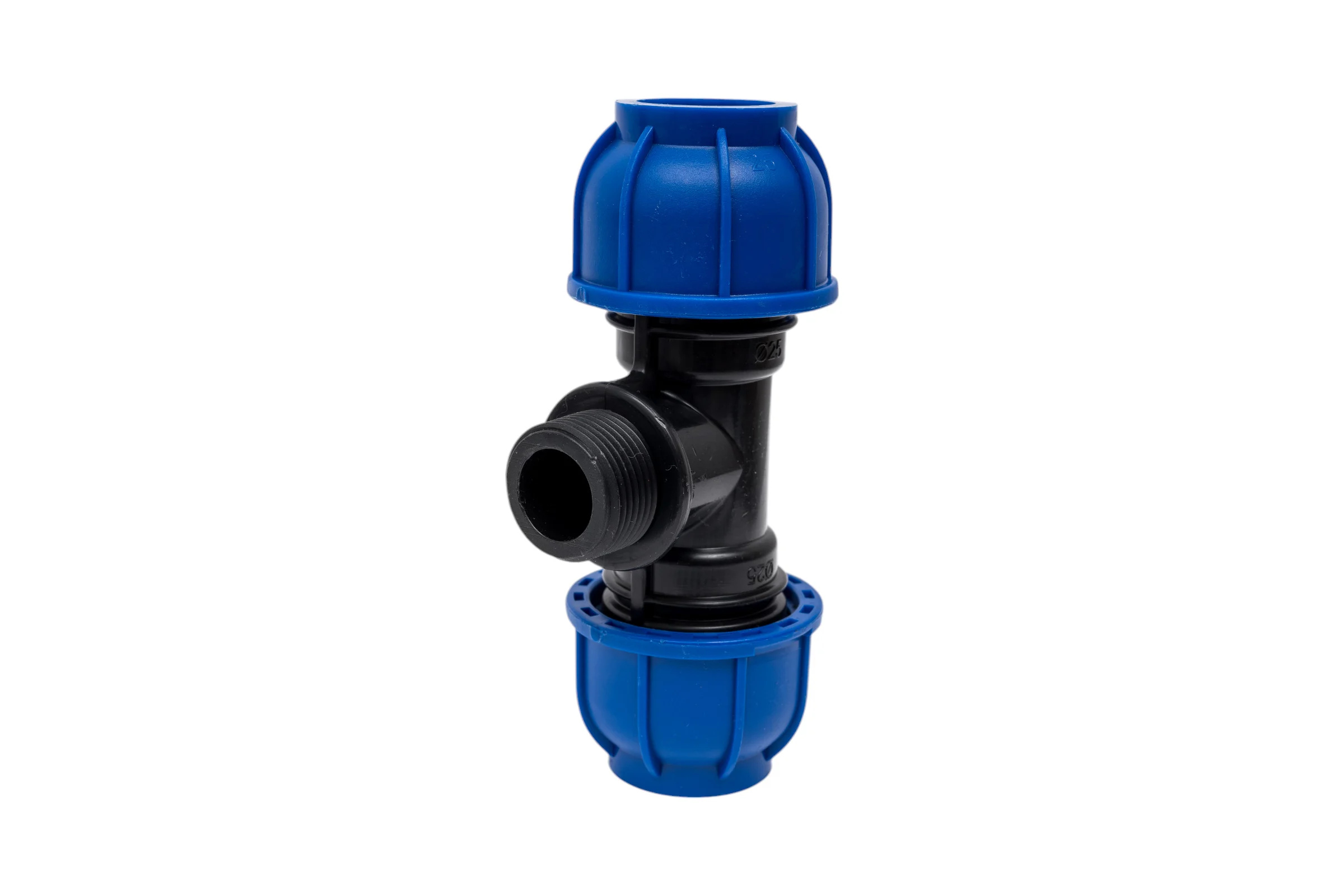 Тройник компрессионный Green Helper 25 мм х 3/4 нар х 25мм MTD8553T