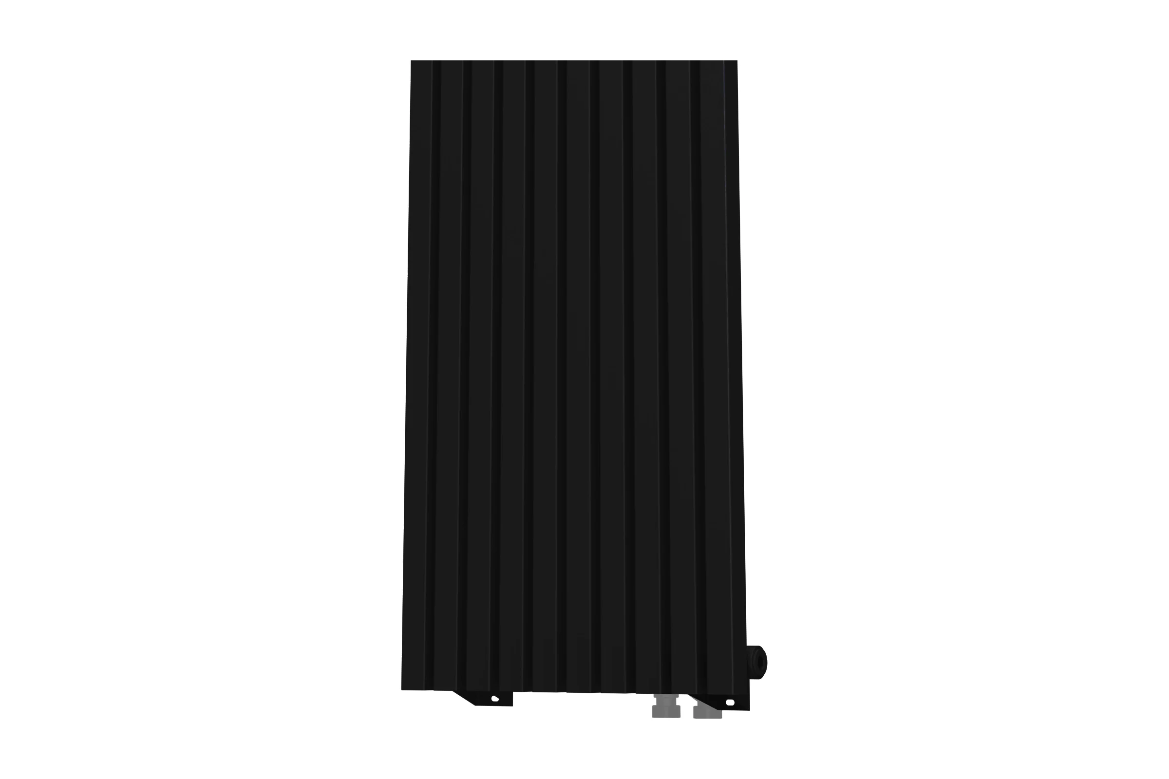 Радиатор КЗТО QUADRUM 30 V 1-1750-12 R RALTP26X-M215249005 структурный шелк черный QUD30V1175012RRALTP26X-M215249005