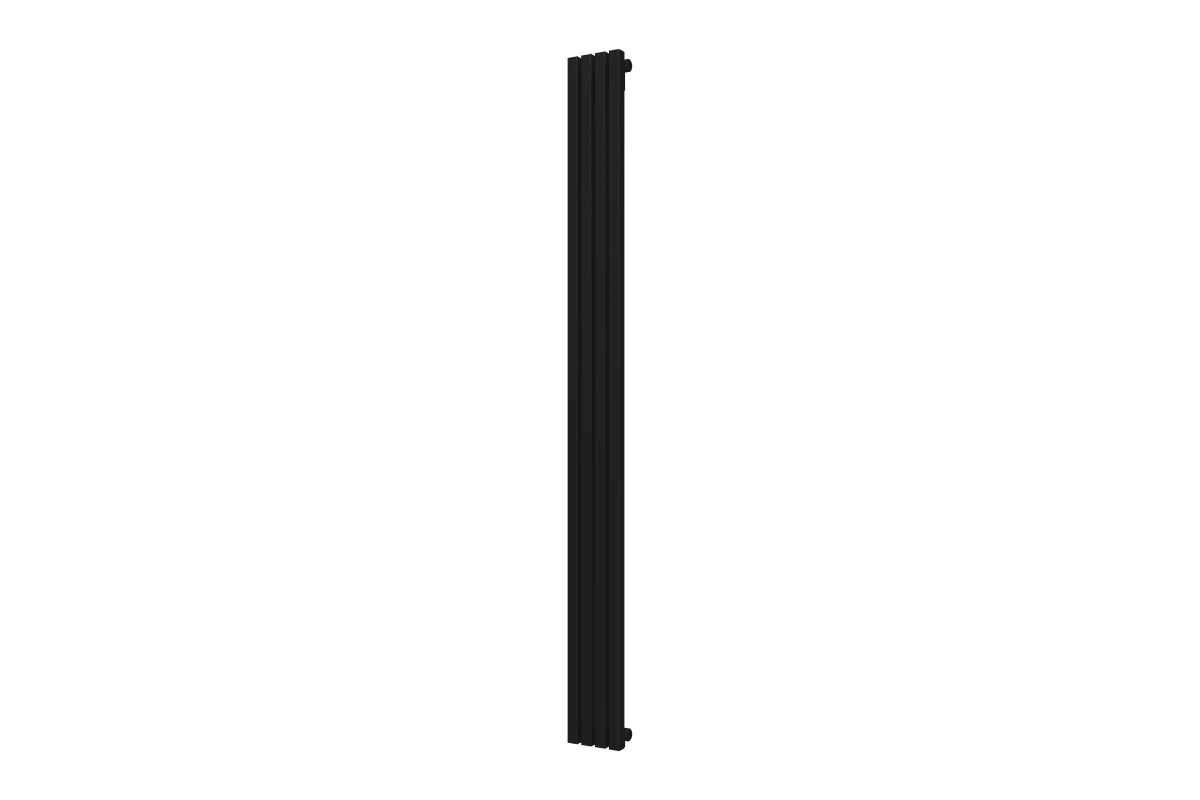 Радиатор КЗТО QUADRUM 30 V 1-1750-4 RALTP26X-M215249005 структурный шелк черный QUD30V117504RALTP26X-M215249005