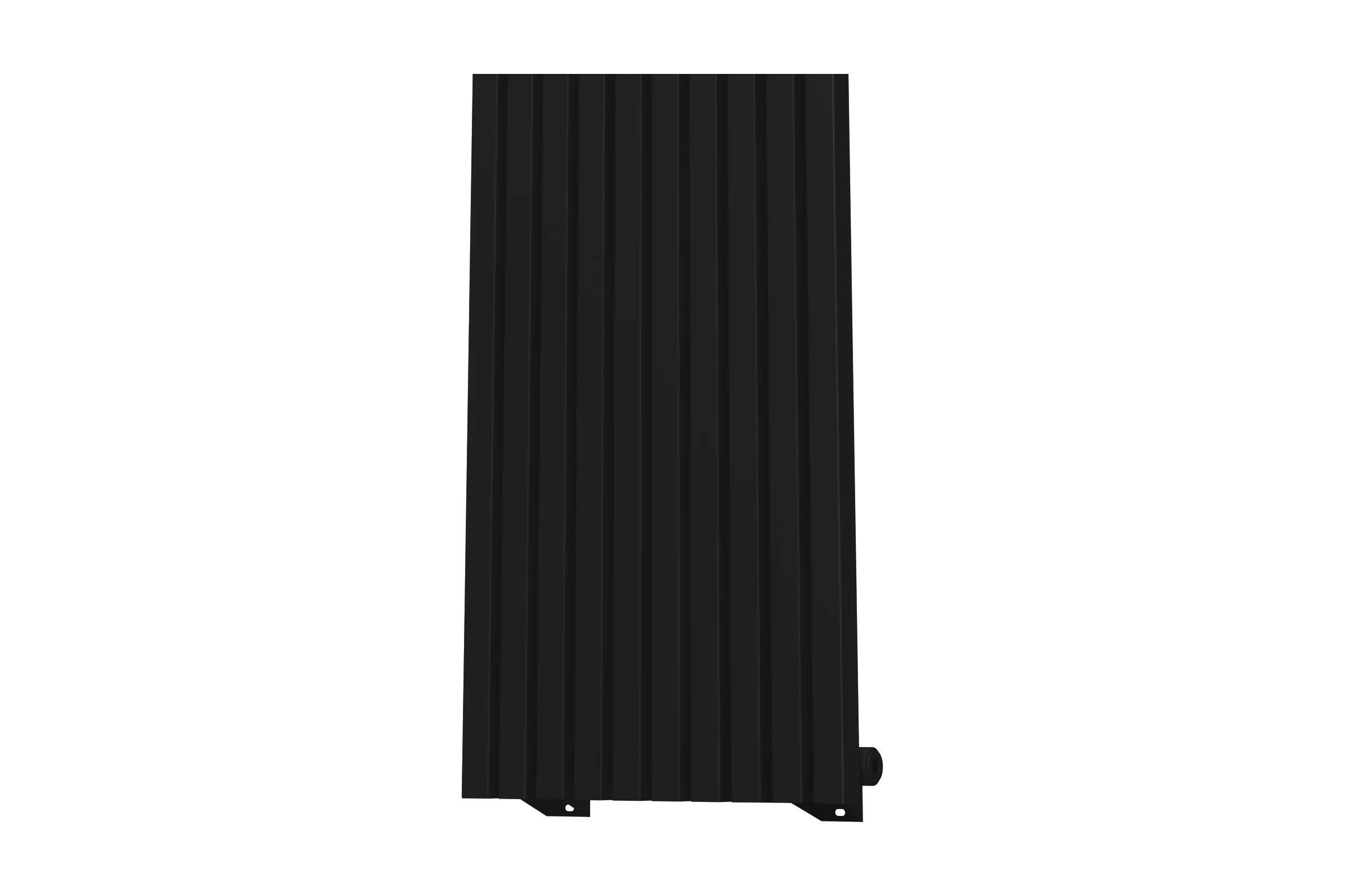 Радиатор КЗТО QUADRUM 30 V 1-1750-4 RALTP26X-M215249005 структурный шелк черный QUD30V117504RALTP26X-M215249005