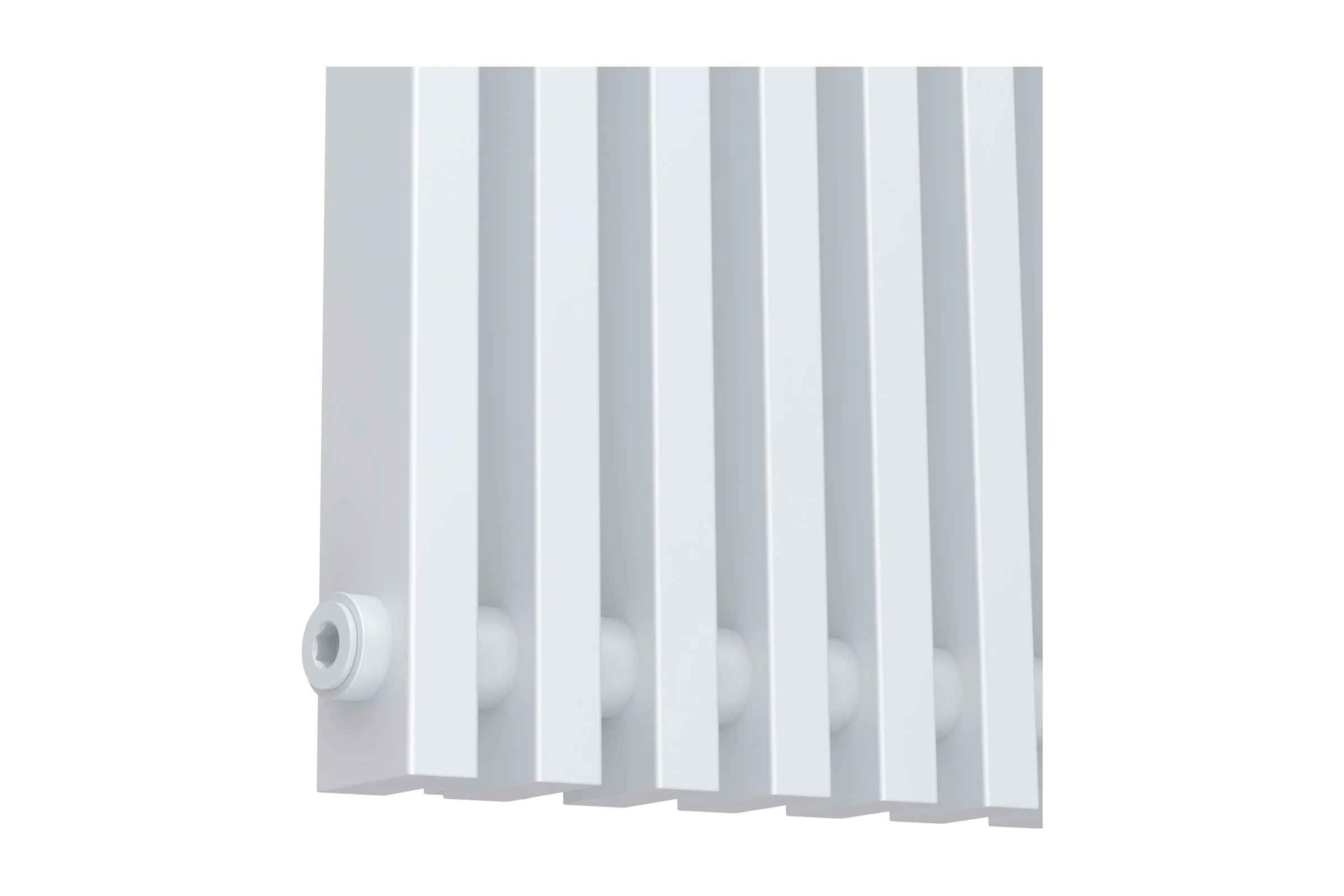Радиатор КЗТО QUADRUM NEO 50 V 1750-4 RAL1T104S9016 белый муар QUDN50V17504RAL1T104S9016