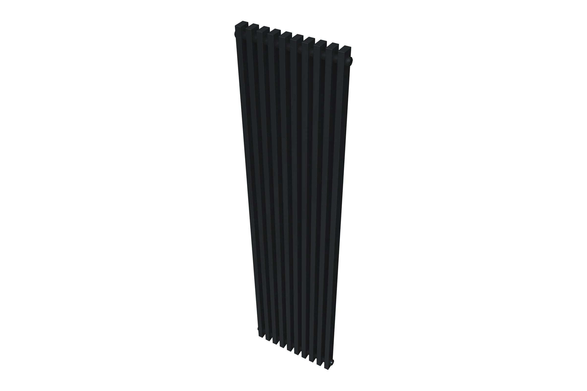 Радиатор КЗТО QUADRUM NEO 50 V 1750-12 R RAL1T103S9005 черный матовый муар QUDN50V175012RRAL1T103S9005