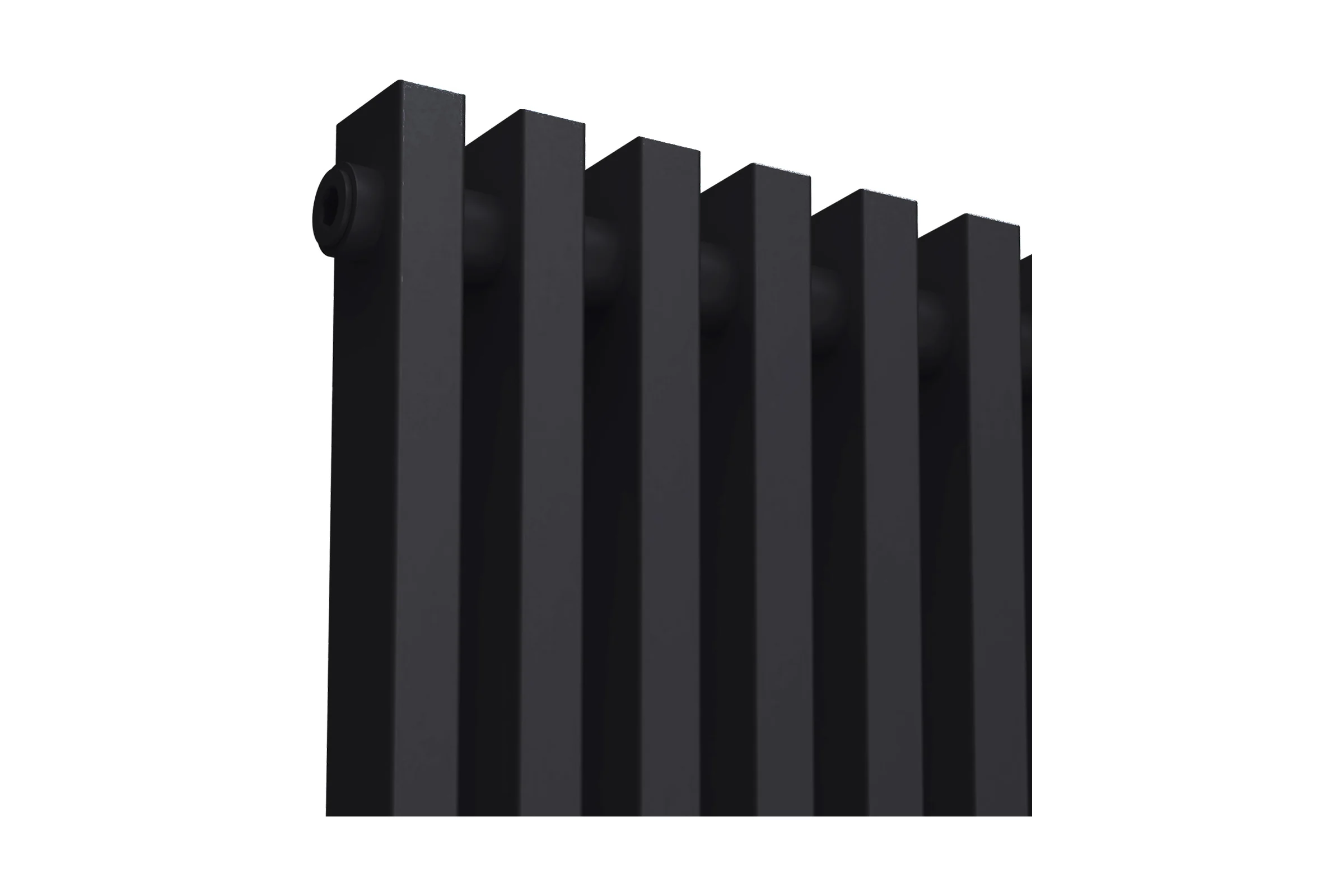 Радиатор КЗТО QUADRUM NEO 50 V 1750-12 R RAL1T103S9005 черный матовый муар QUDN50V175012RRAL1T103S9005