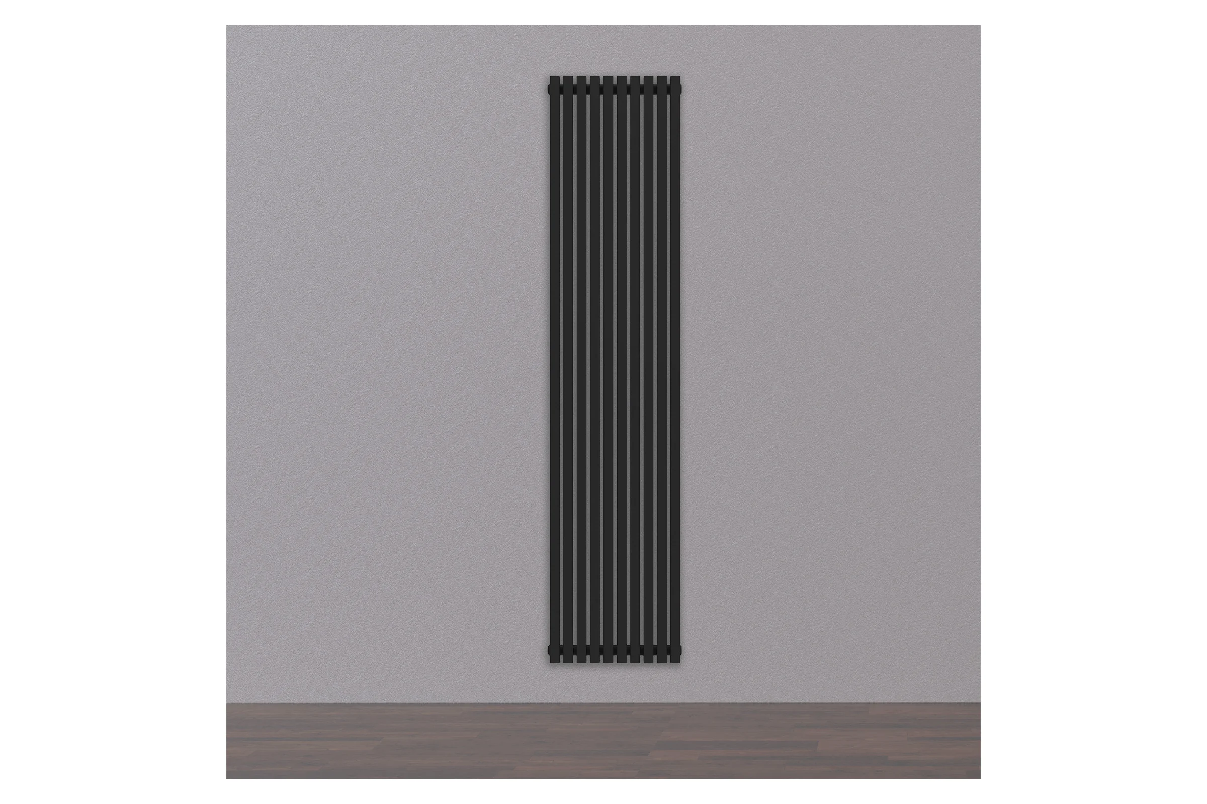 Радиатор КЗТО QUADRUM 30 V 2-1750-4 RALTP26X-M215249005 структурный шелк черный QUD30V217504RALTP26X-M215249005