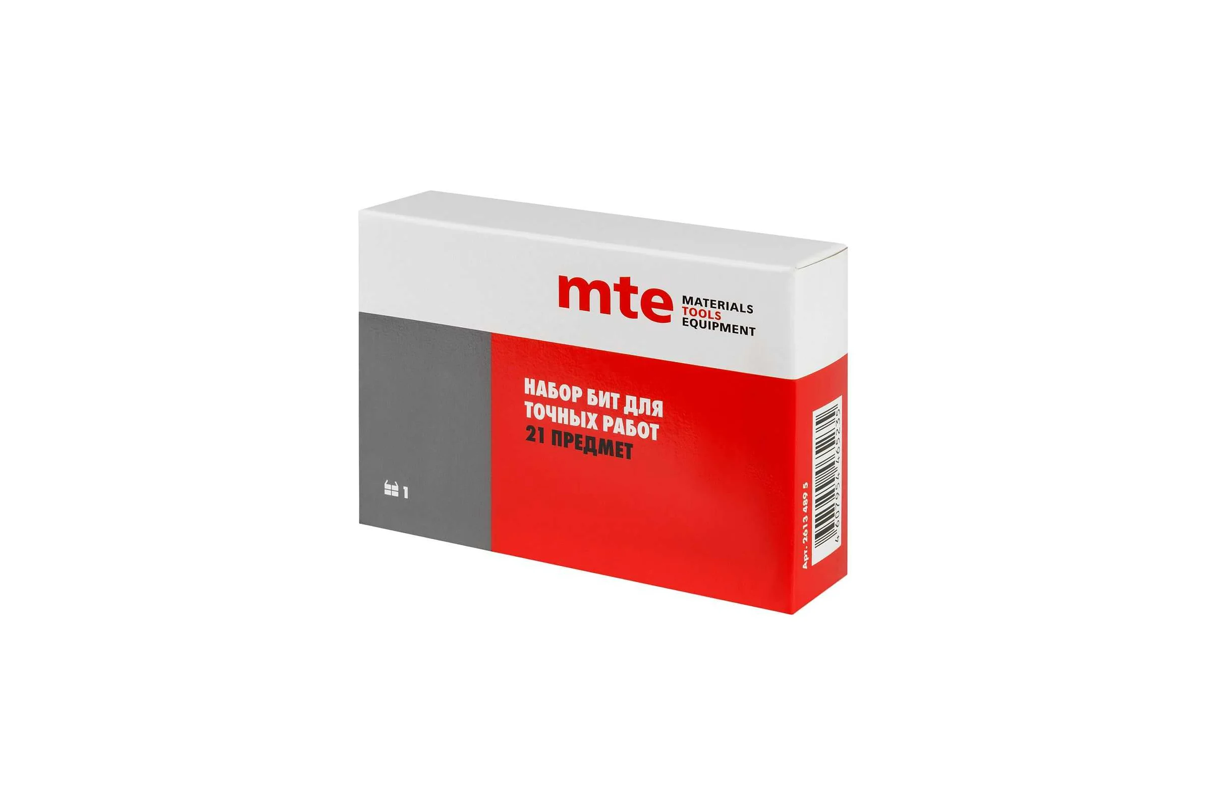 Набор бит с хвостовиком для точных работ MTE 4 мм, 21 предмет 26134895