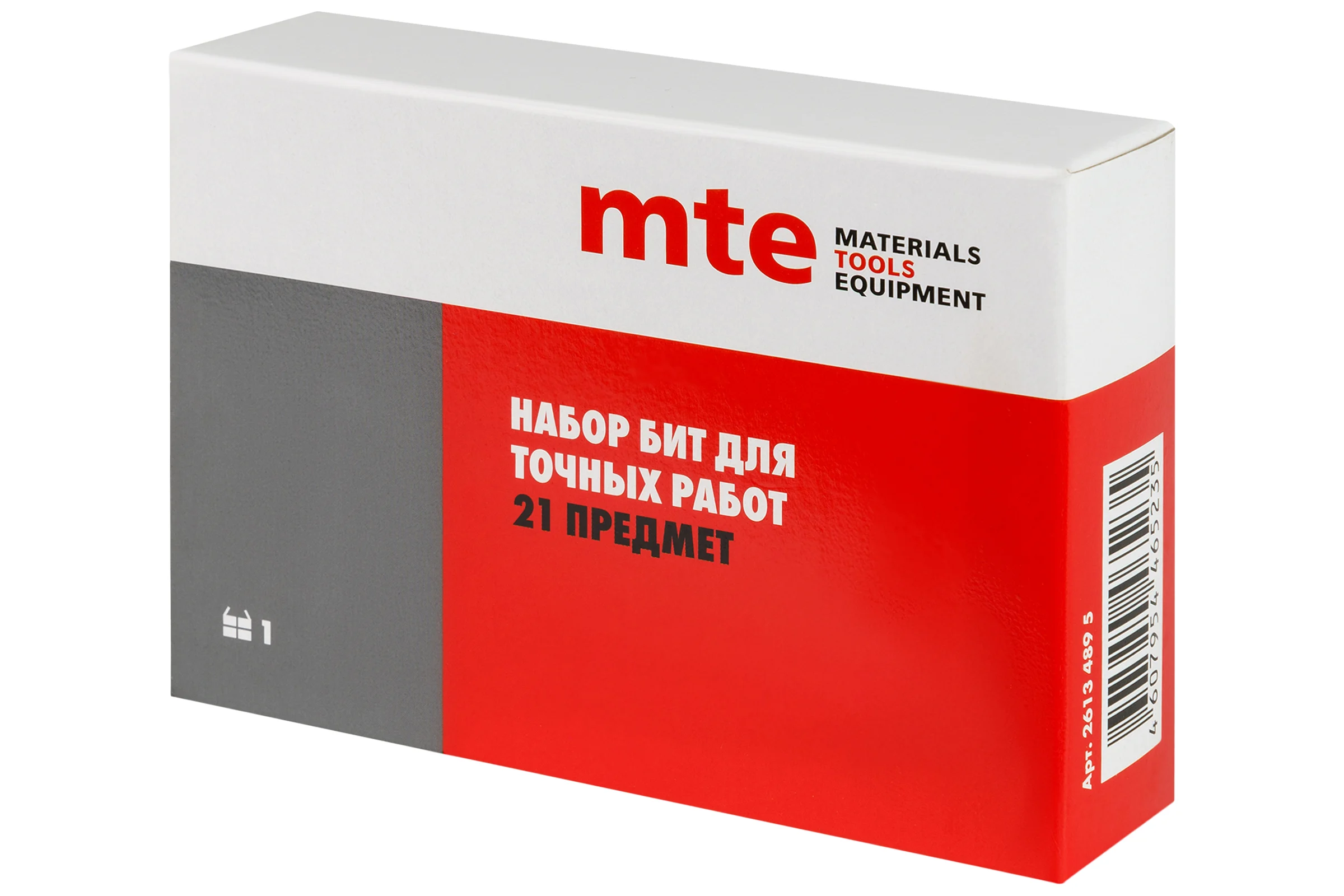 Набор бит с хвостовиком для точных работ MTE 4 мм, 21 предмет 26134895