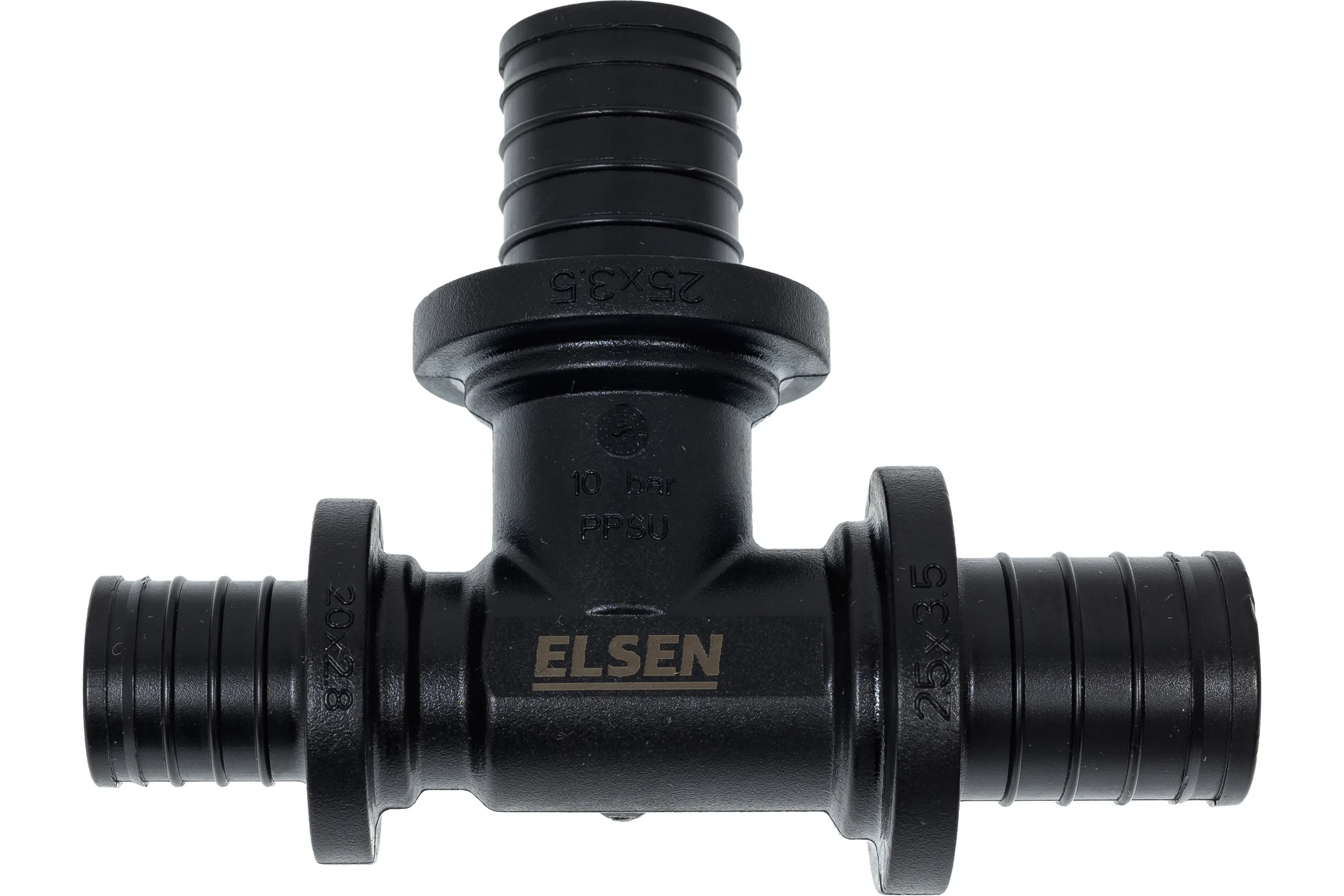 Тройник Elsen 25-25-20, PPSU полифенилсульфон, редукционный EFA31.252520P