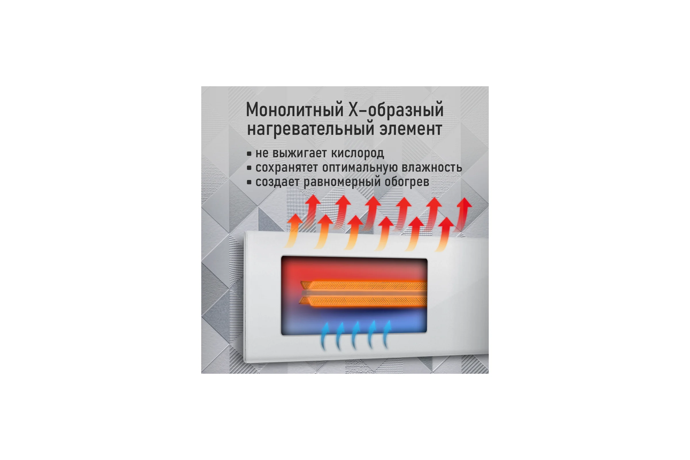 Конвекционный обогреватель STINGRAY ST-CH1027A белый жемчуг 42049
