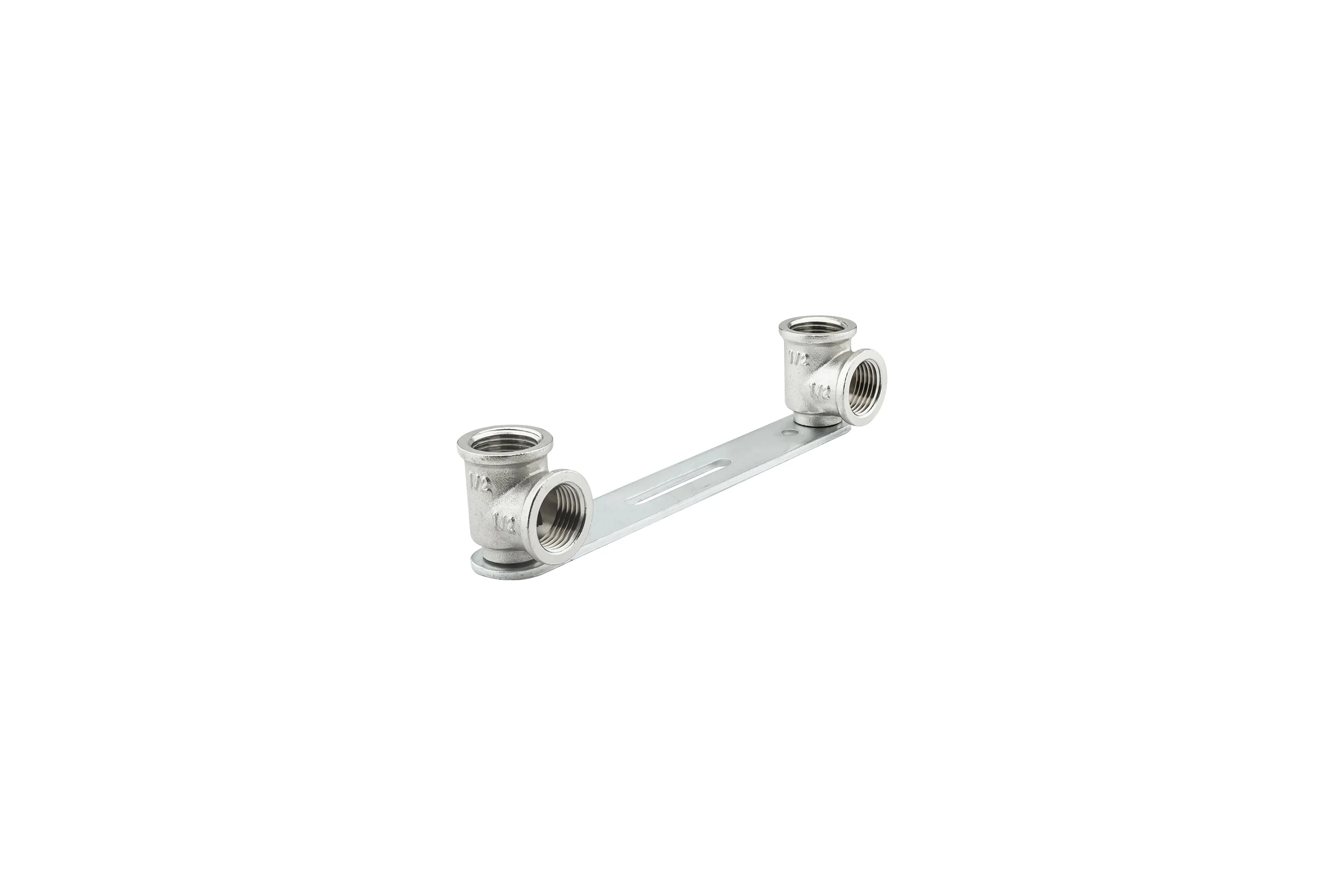 Монтажная планка с водорозетками для смесителя PROFACTOR в/в 1/2" х 1/2" PF TF 204