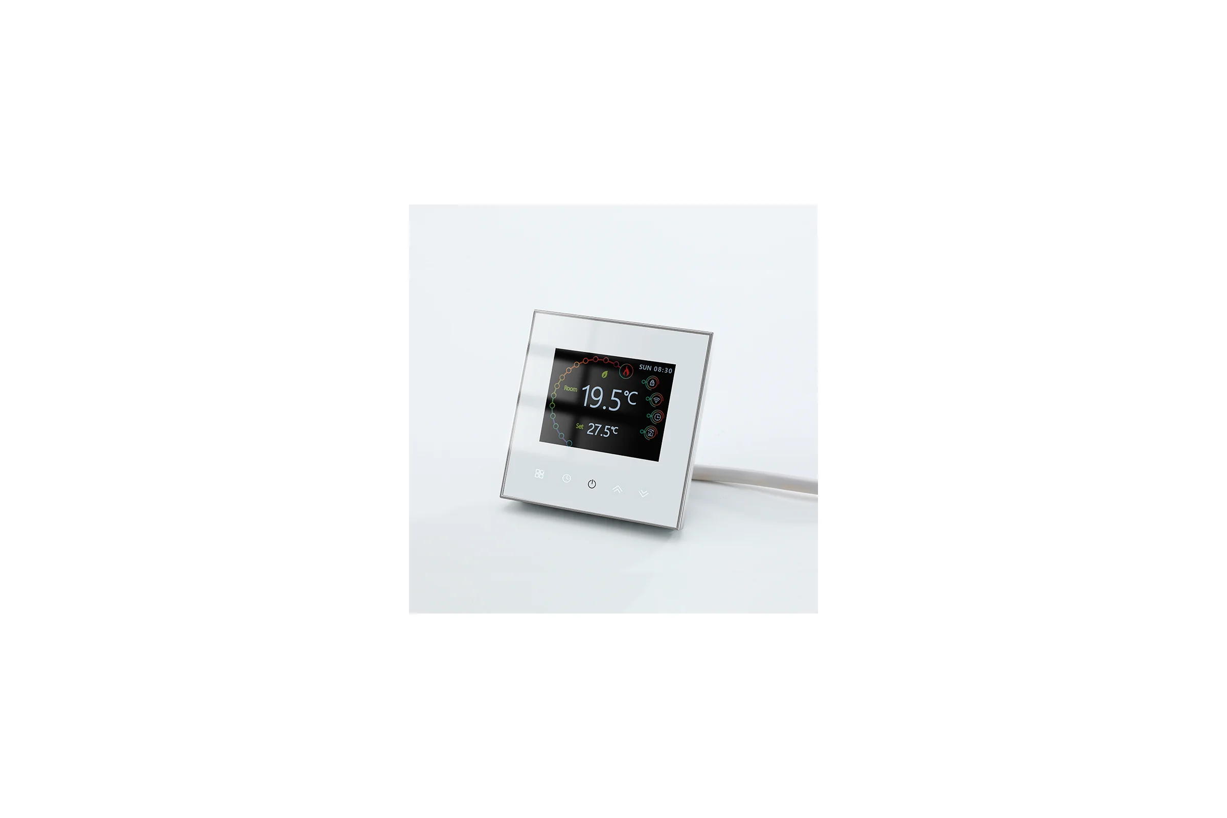 Термостат для бойлера umnoo 2002GСLW, Wifi, 3A, белый trw0021