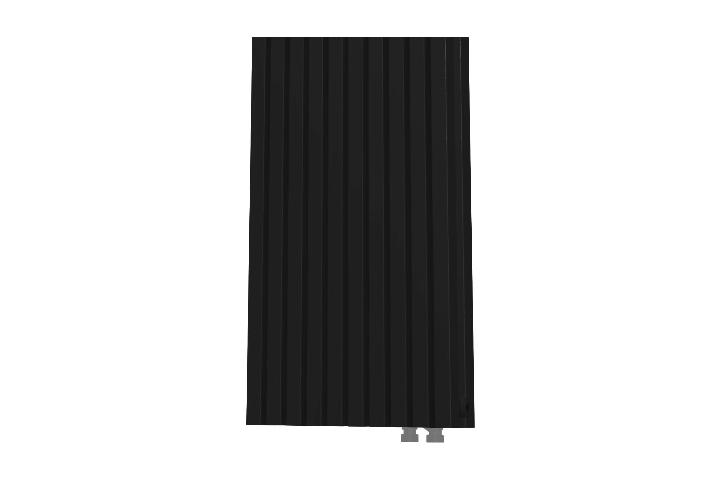 Радиатор КЗТО QUADRUM 30 V 2-1750-12 U RALTP26X-M215249005 структурный шелк черный QUD30V2175012URALTP26X-M215249005