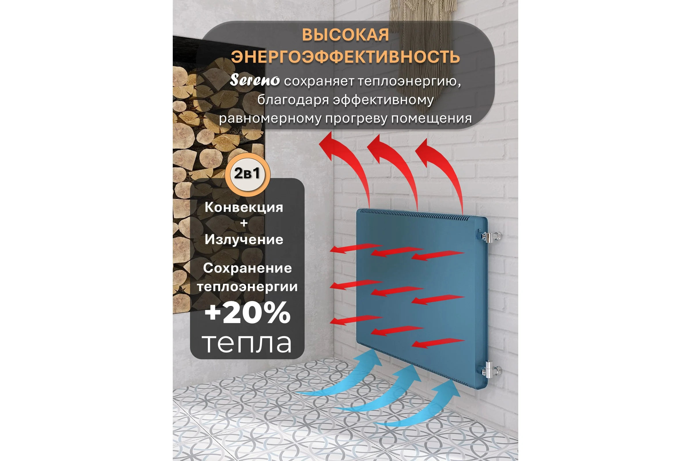 Дизайн-радиатор Sereno SLK-SBP-500-850-7016-0-0 10269627