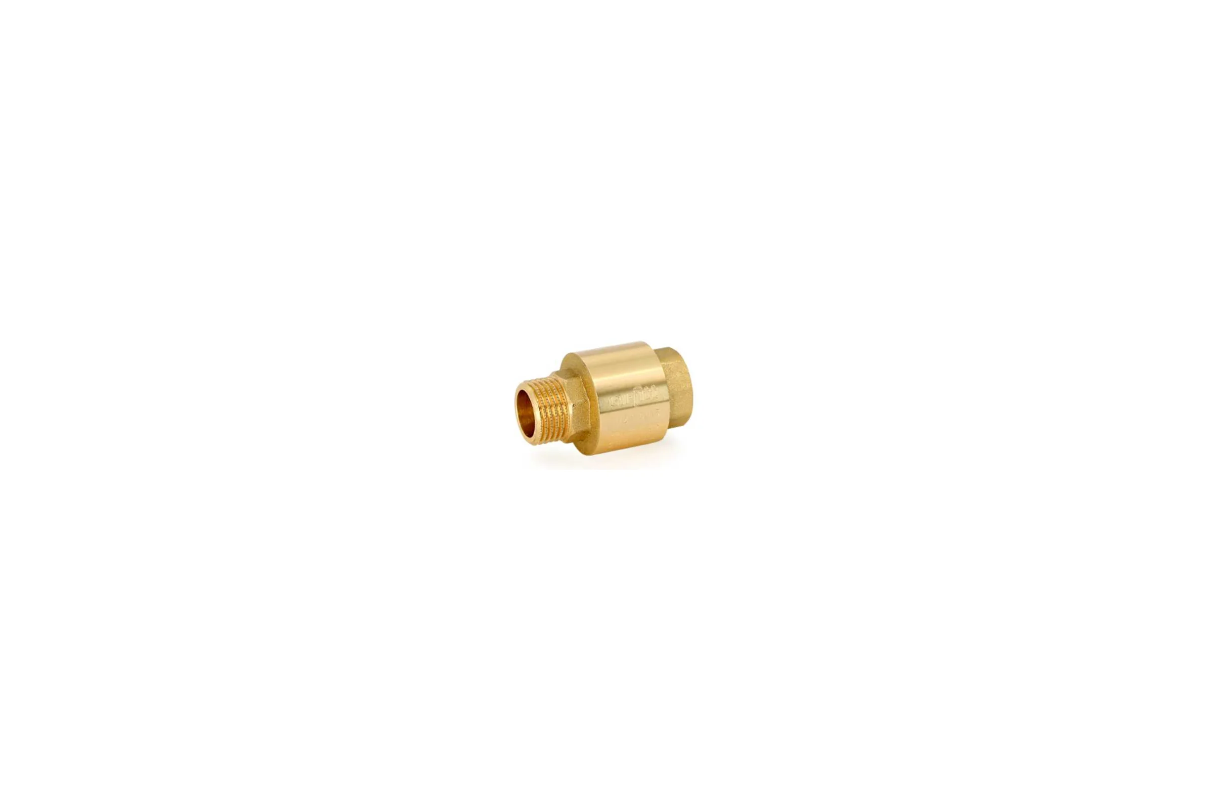 Клапан обратный Uni-Fitt OPTIMAL НВ 1" пружинный с металлическим затвором 224G4001
