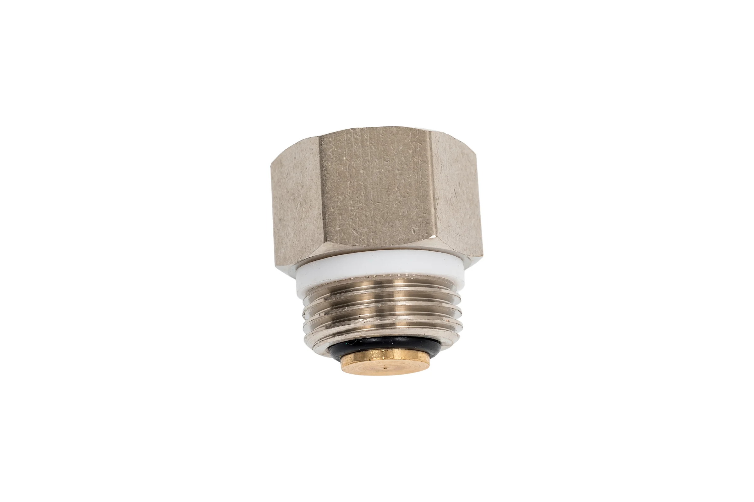 Клапан отсечной для воздухоотводчика Uni-Fitt НВ 1/2", никелированный 220N2001